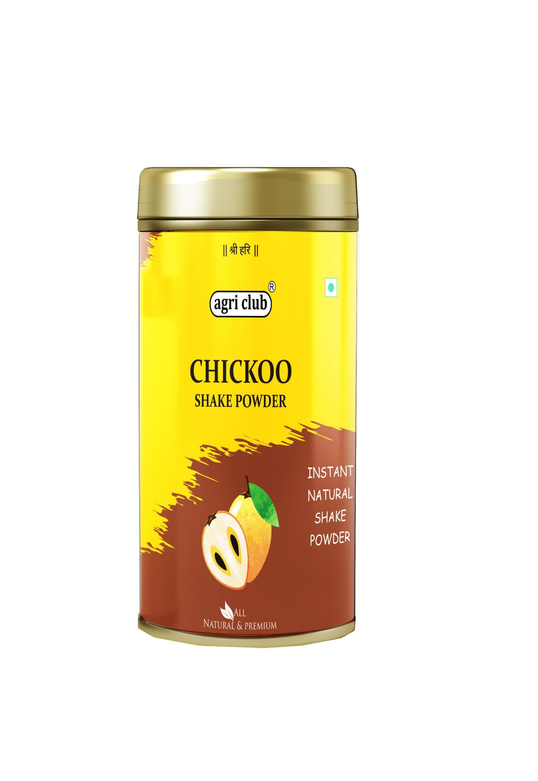 Instant Chickoo Shake Powder Premium Quality 300 GM