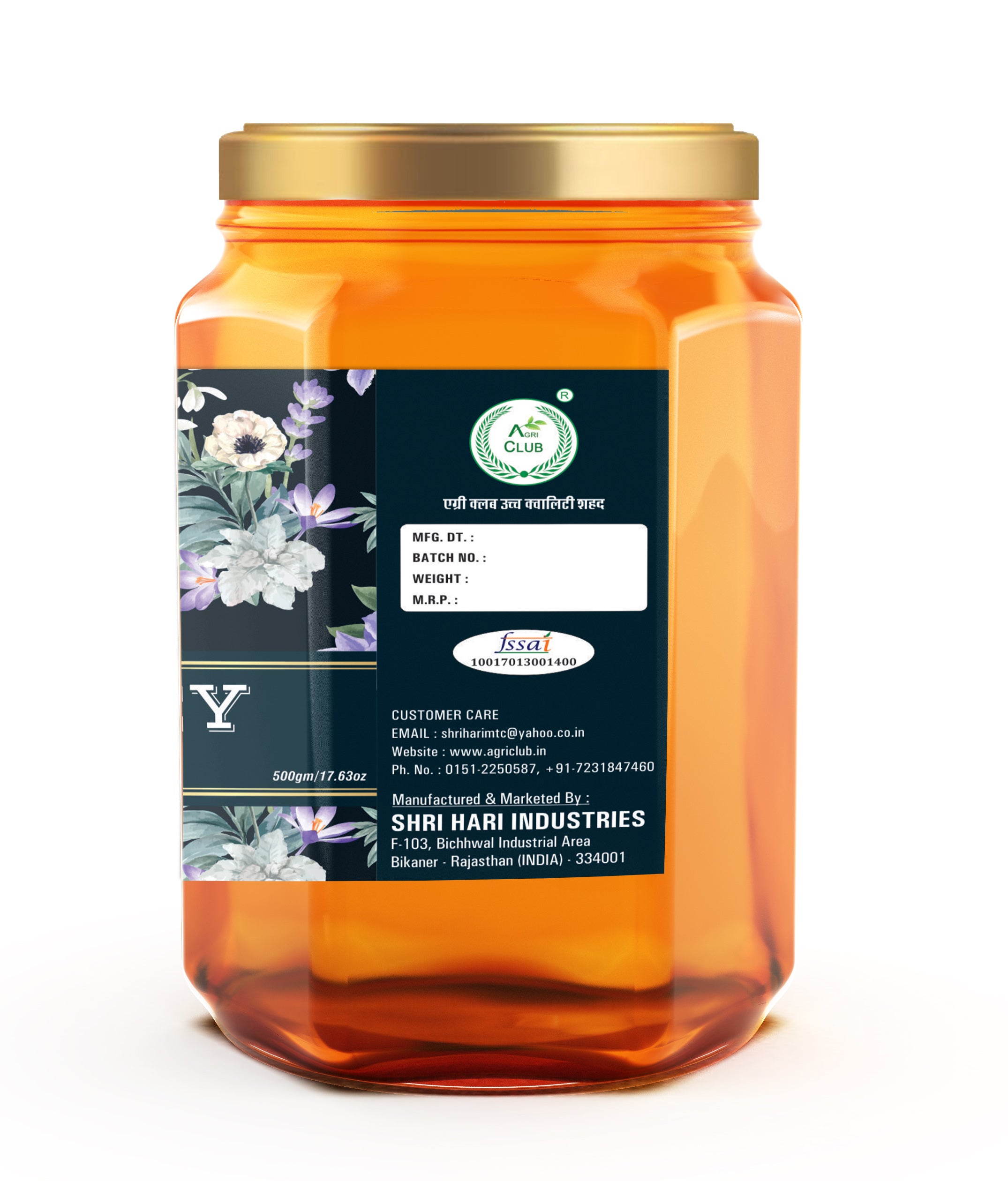 Saffron Honey 100% Pure 500 gm