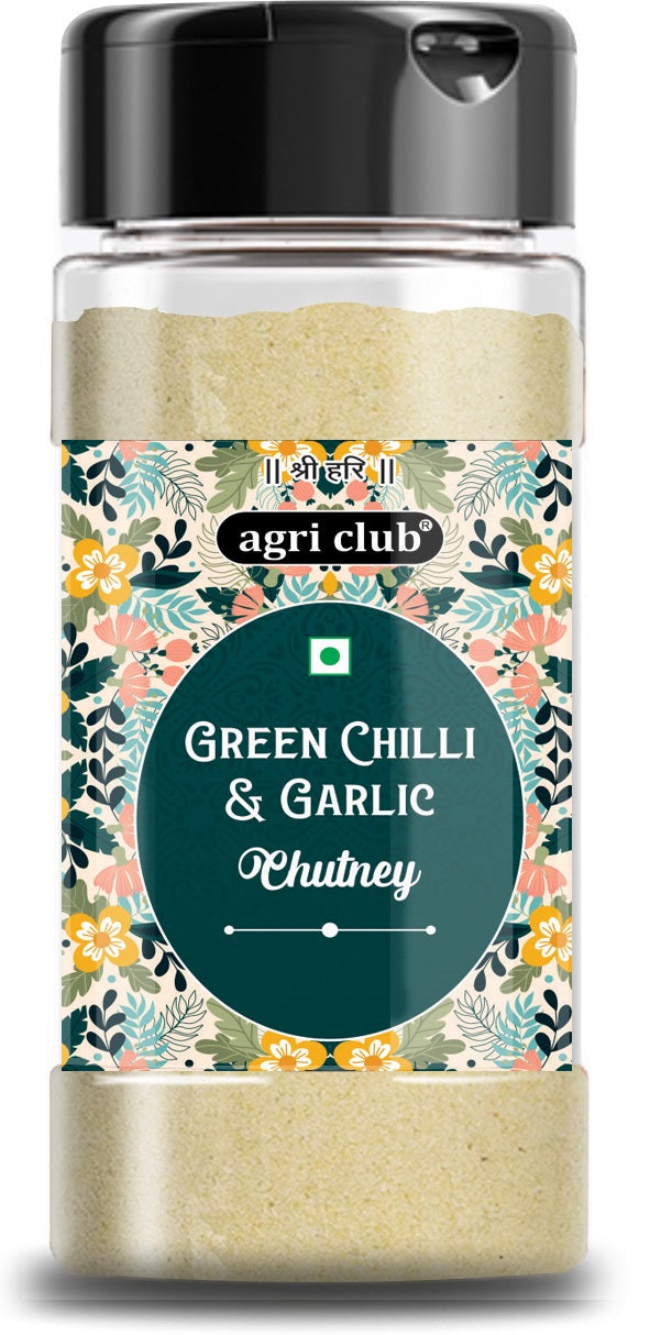 Green Chilli & Garlic Chutney 200gm