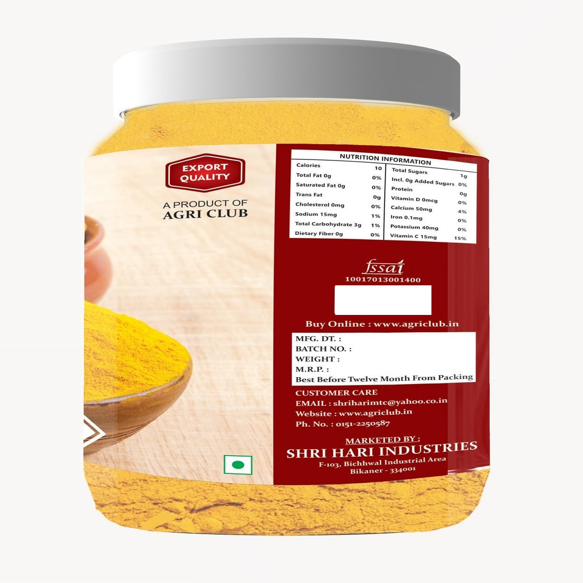 Turmeric (Haldi) Powder Premium Quality 500 GM