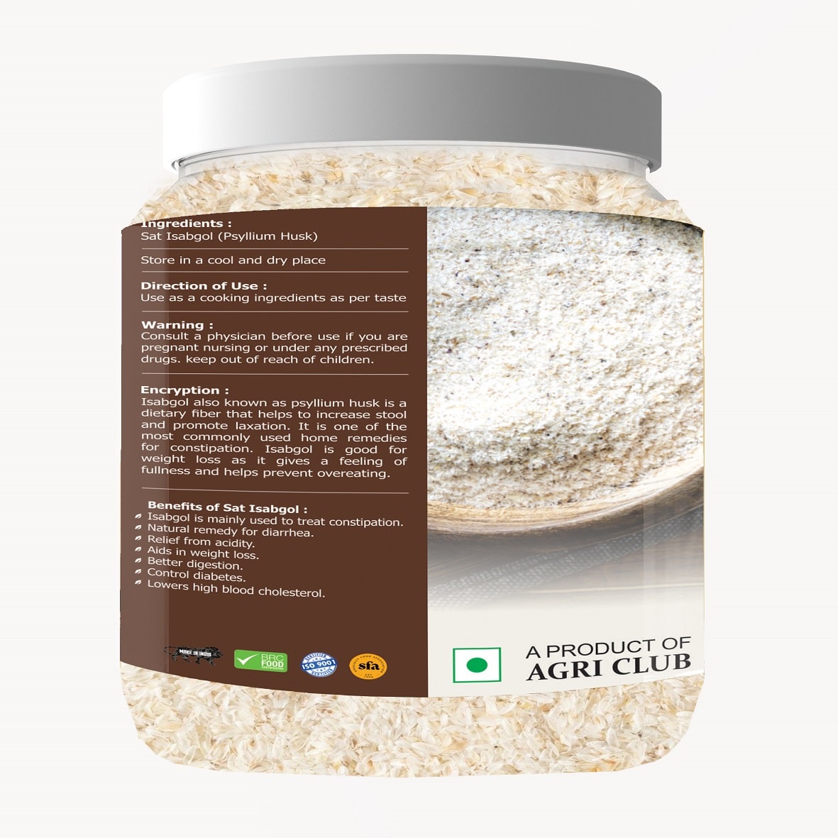 Psyllium Husk Premium Quality 100 GM