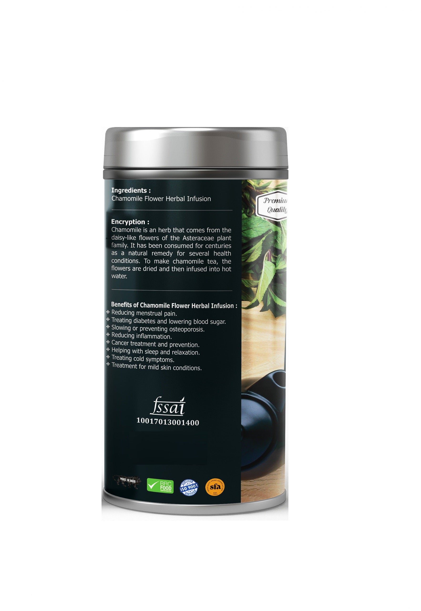Chamomile Flower Herbal Infusion Tea Premium Quality 75 GM
