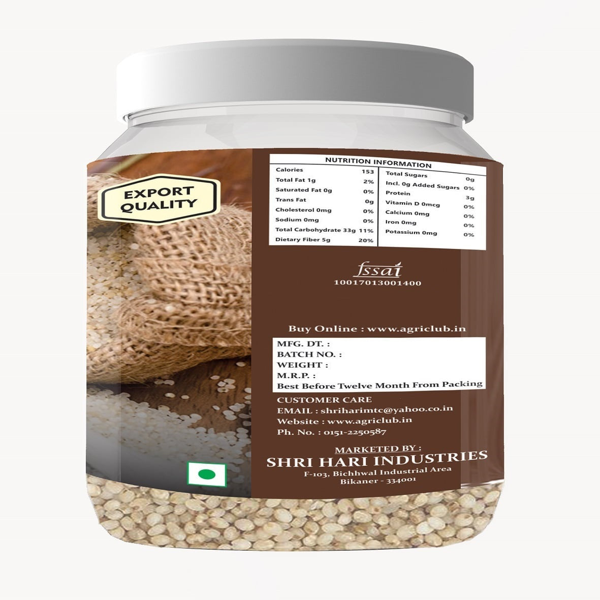 Barnyard Millet Premium Quality 800GM