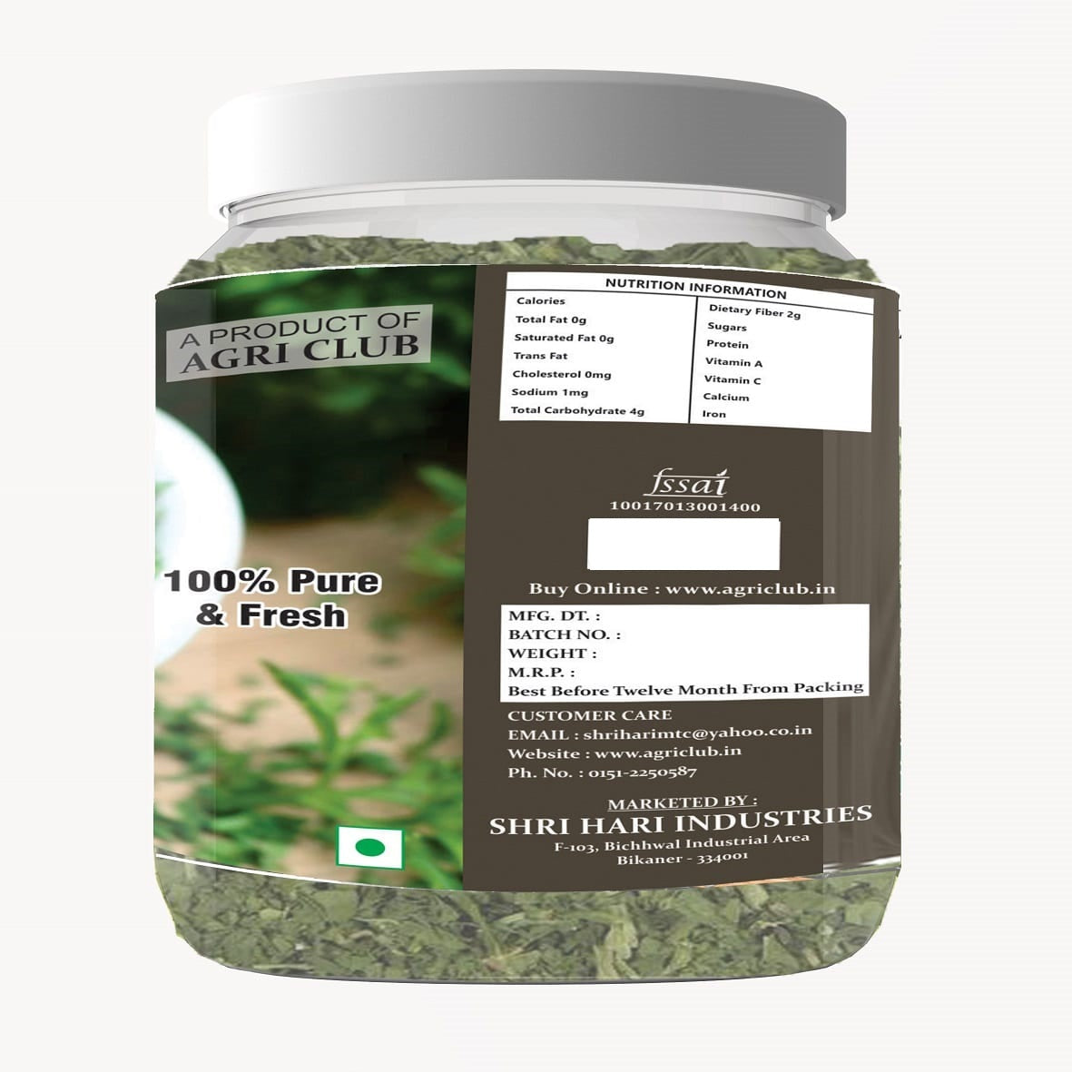 Parsley Leaves Premium Quality 200 GM