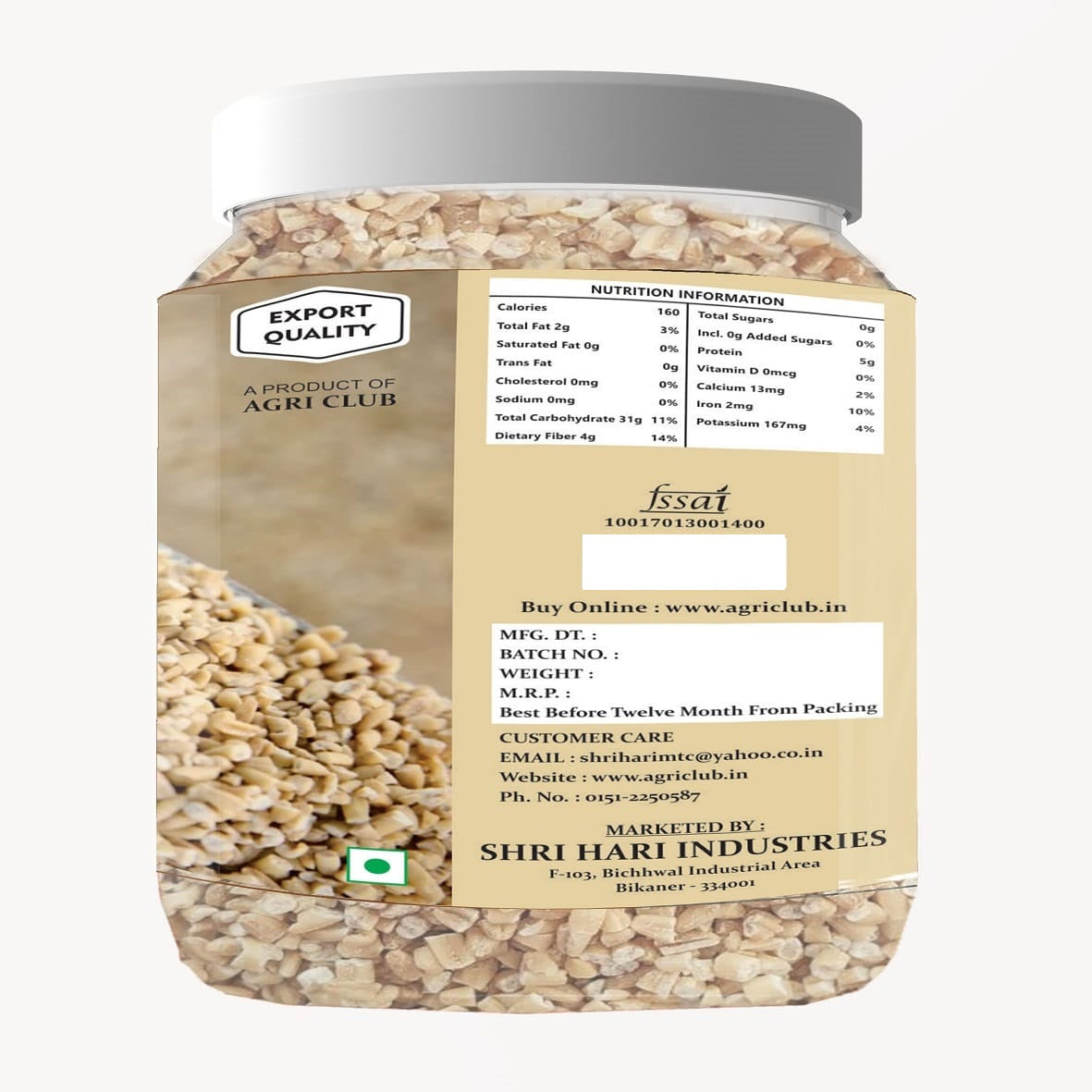 Steel Cut Oats Premium Quality