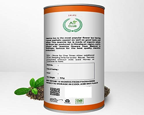 Natural Jasmine Green Tea 100% Premium Quality