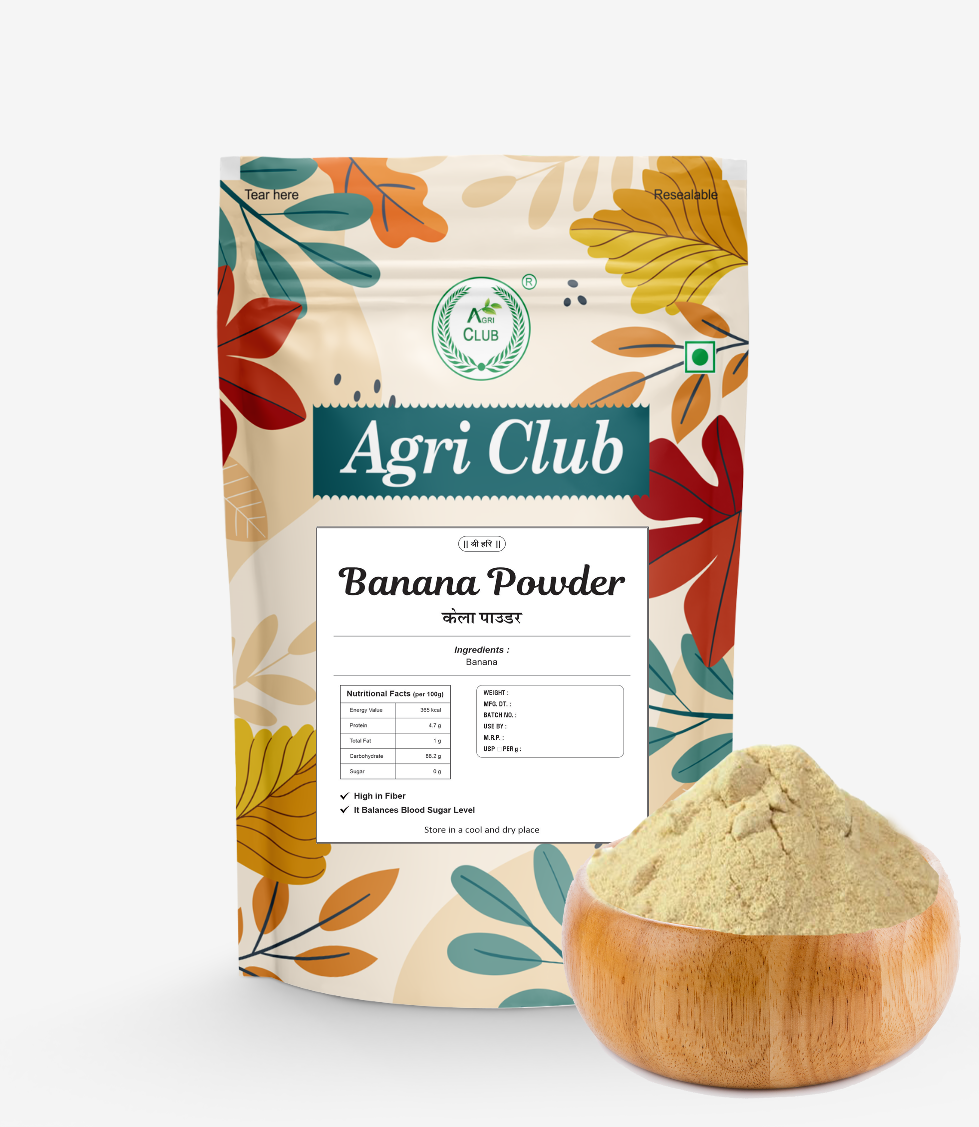 Banana Powder 100% Premium Quality