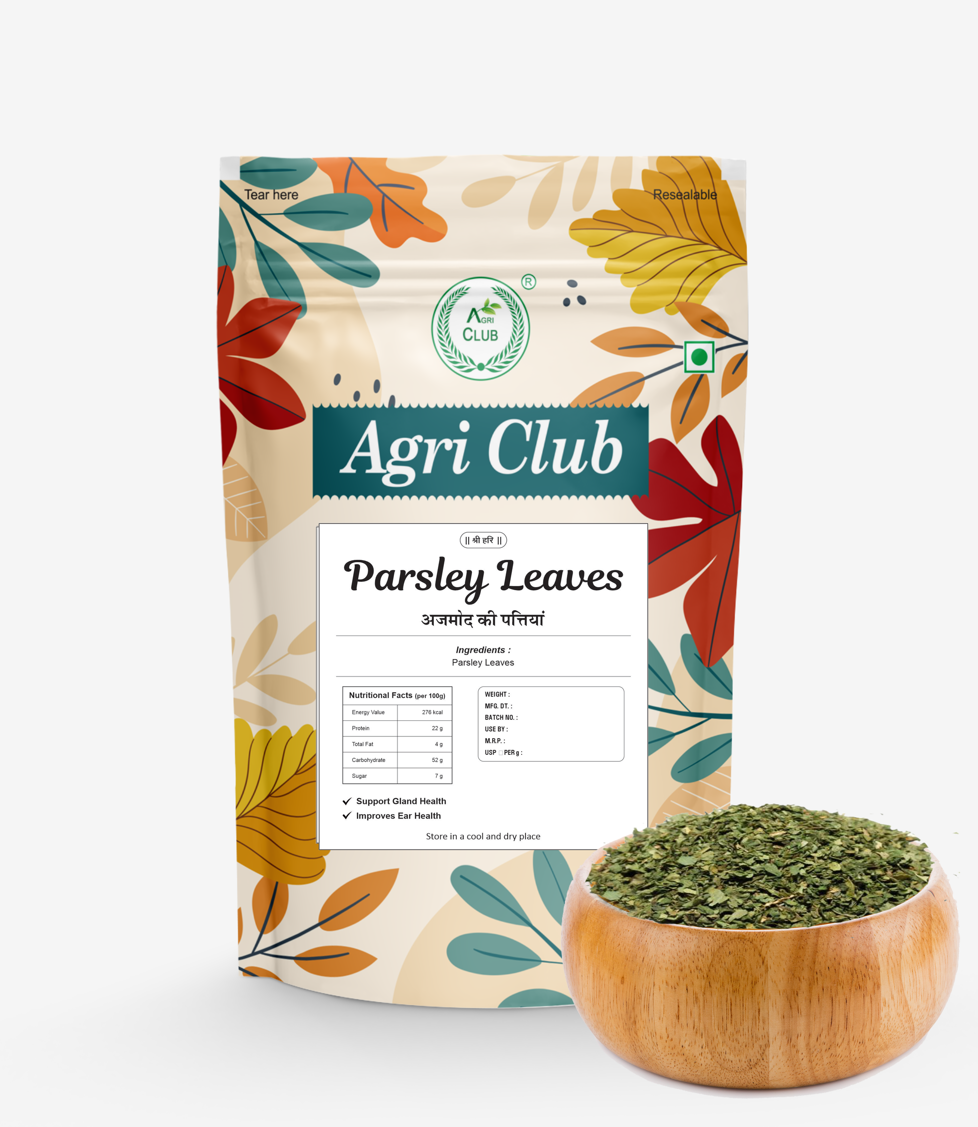 Parsley Leaves 100 % Natural