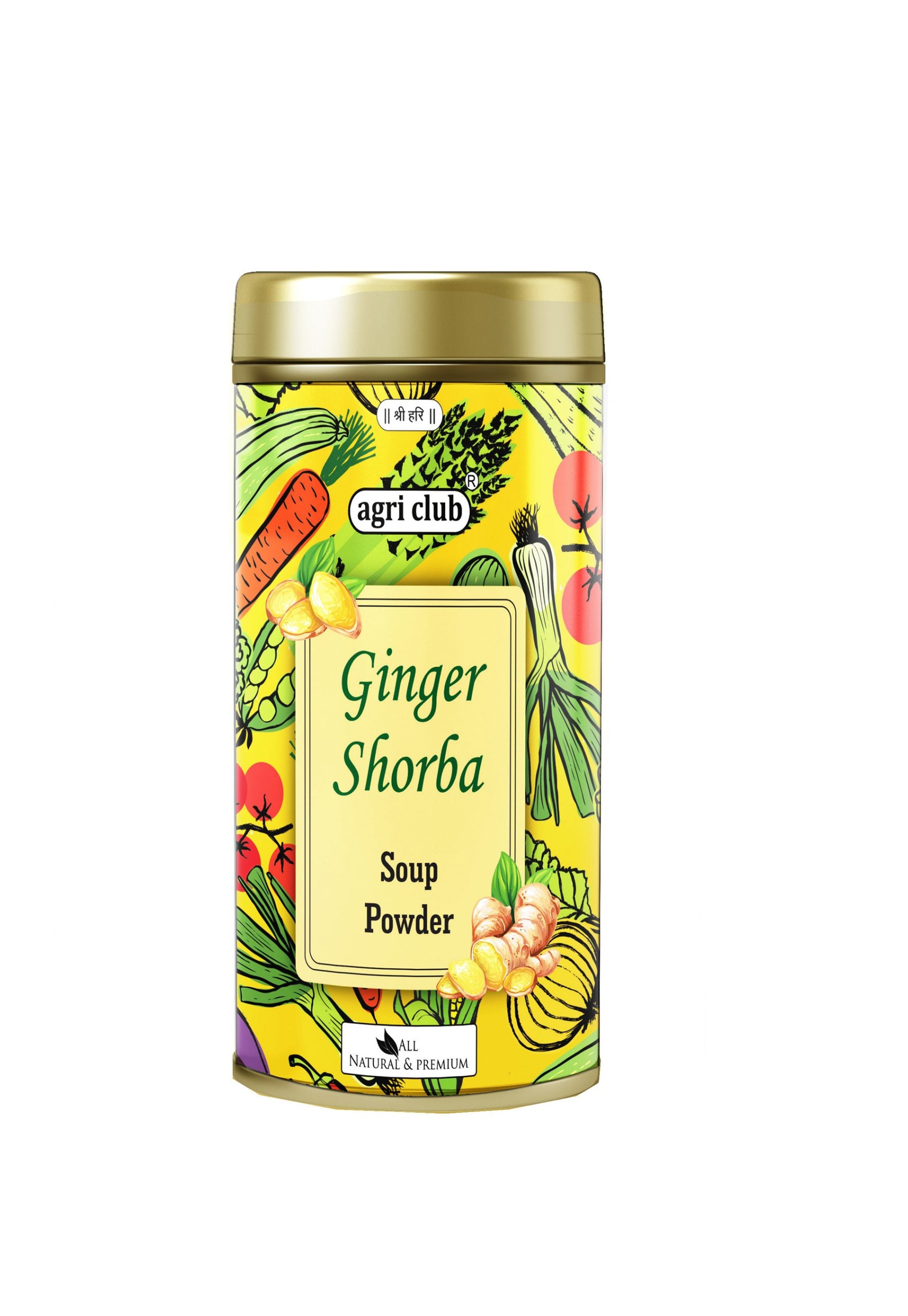Instant Ginger Shorba Soup Powder Premium Quality 250 GM