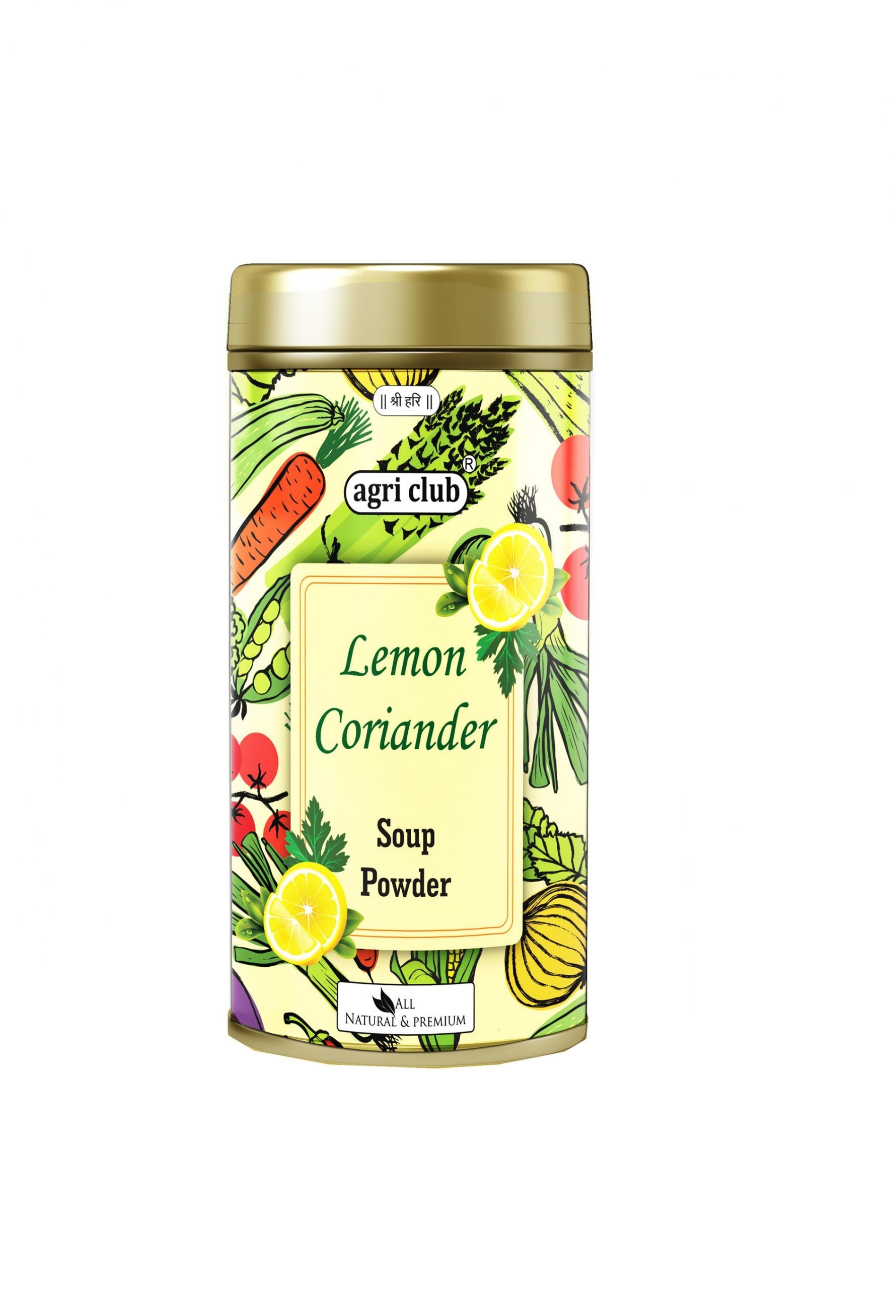 Instant Lemon Coriander Soup Powder Premium Quality 250 GM