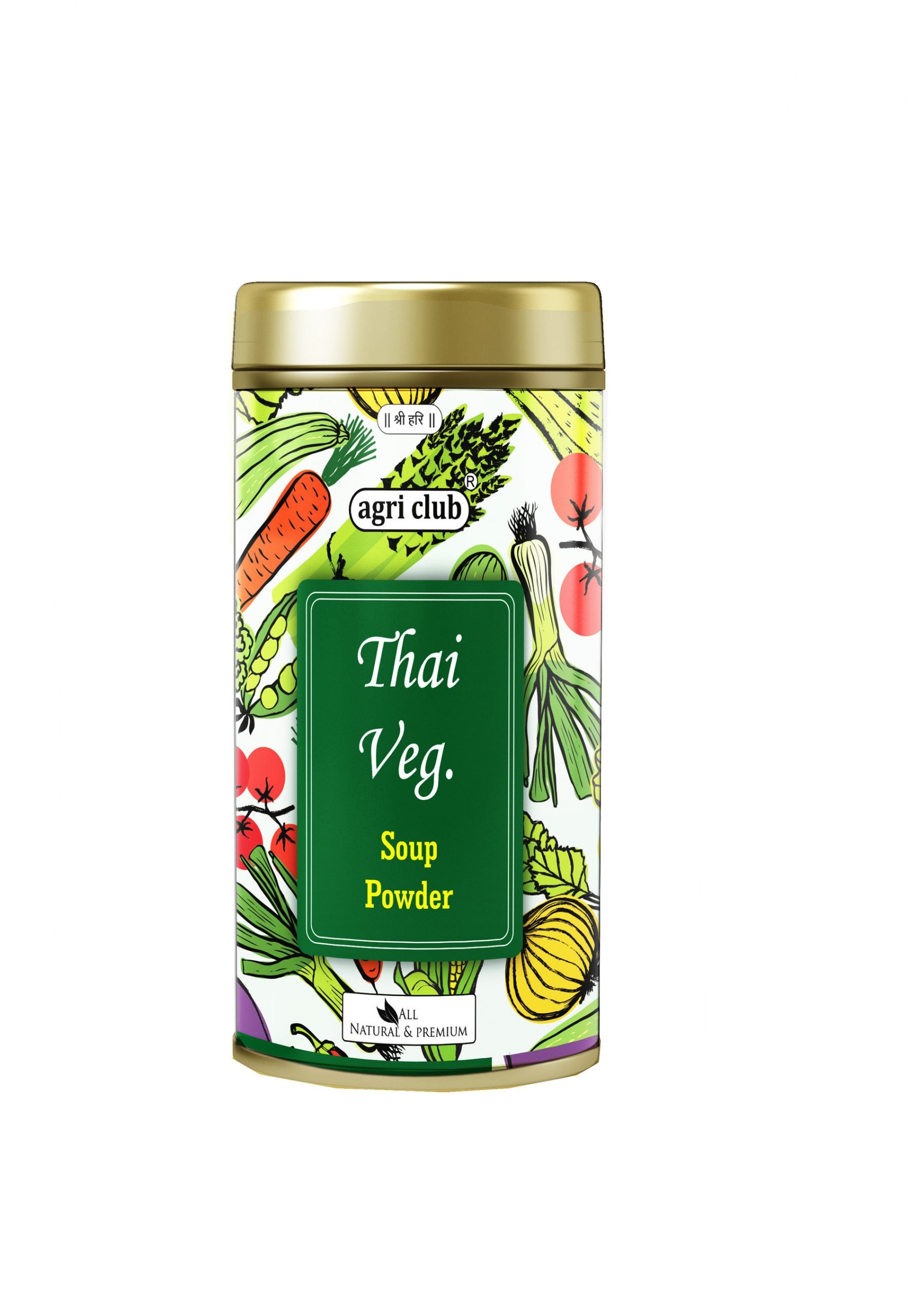 Instant Thai Veg. Soup Powder Premium Quality 250 GM