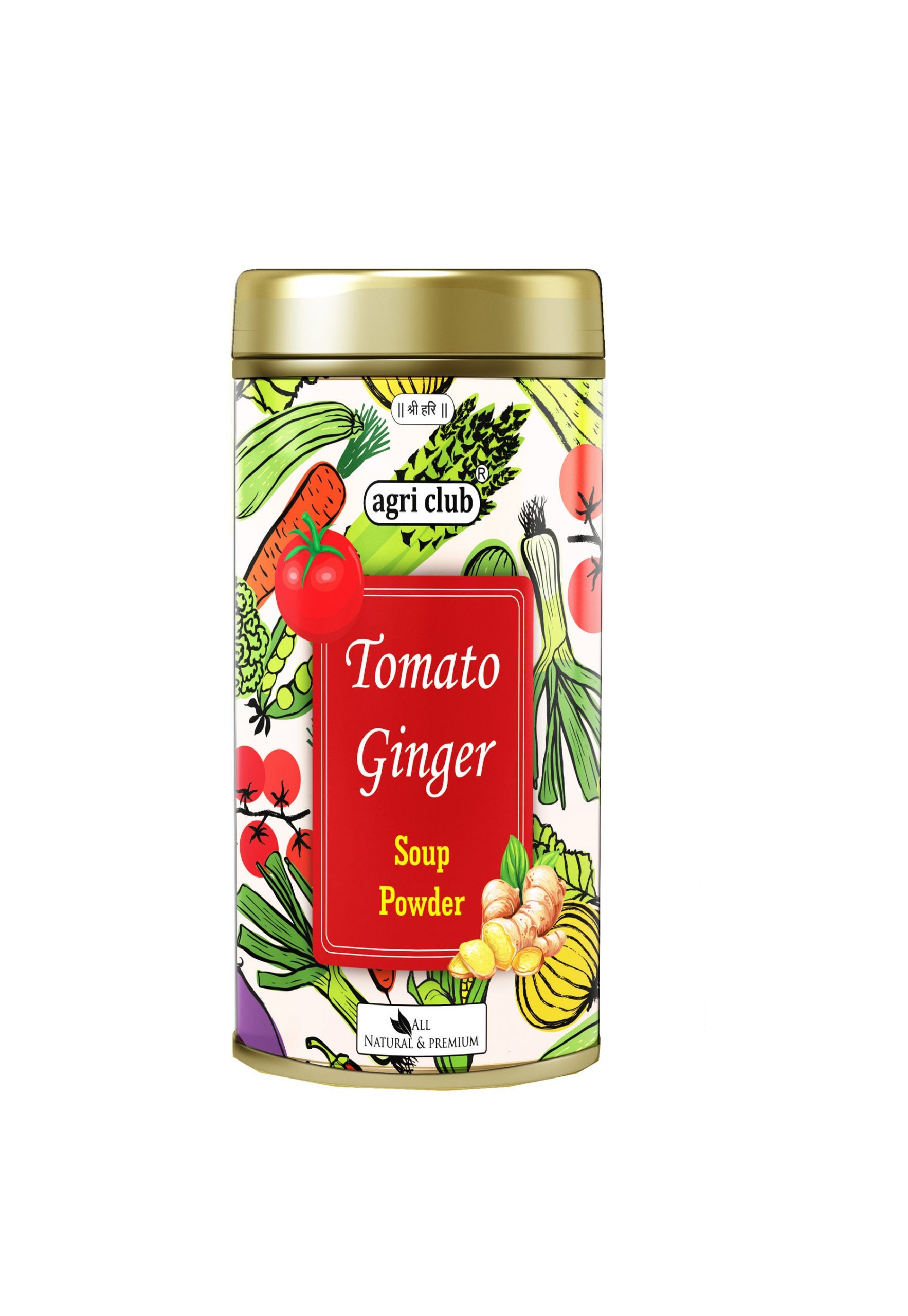 Instant Tomato Ginger Soup Powder Premium Quality 250 GM