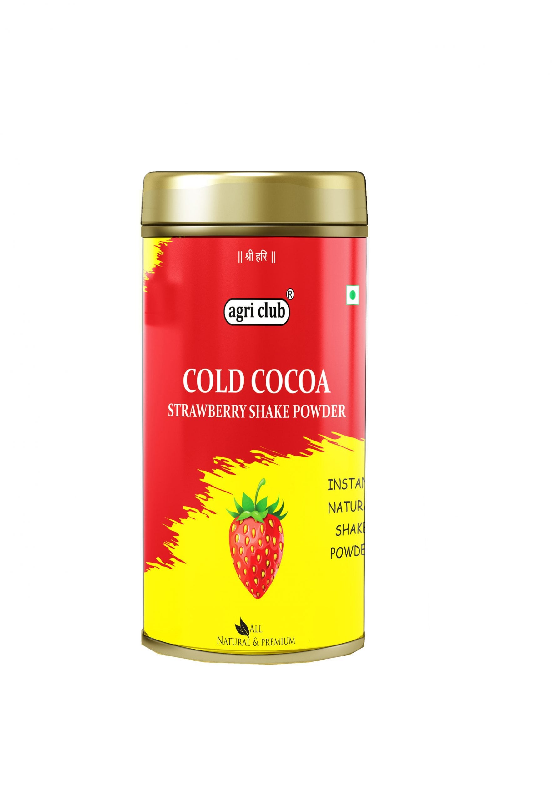 Instant Cold Cocoa Strawberry Shake Powder Premium Quality 300 GM