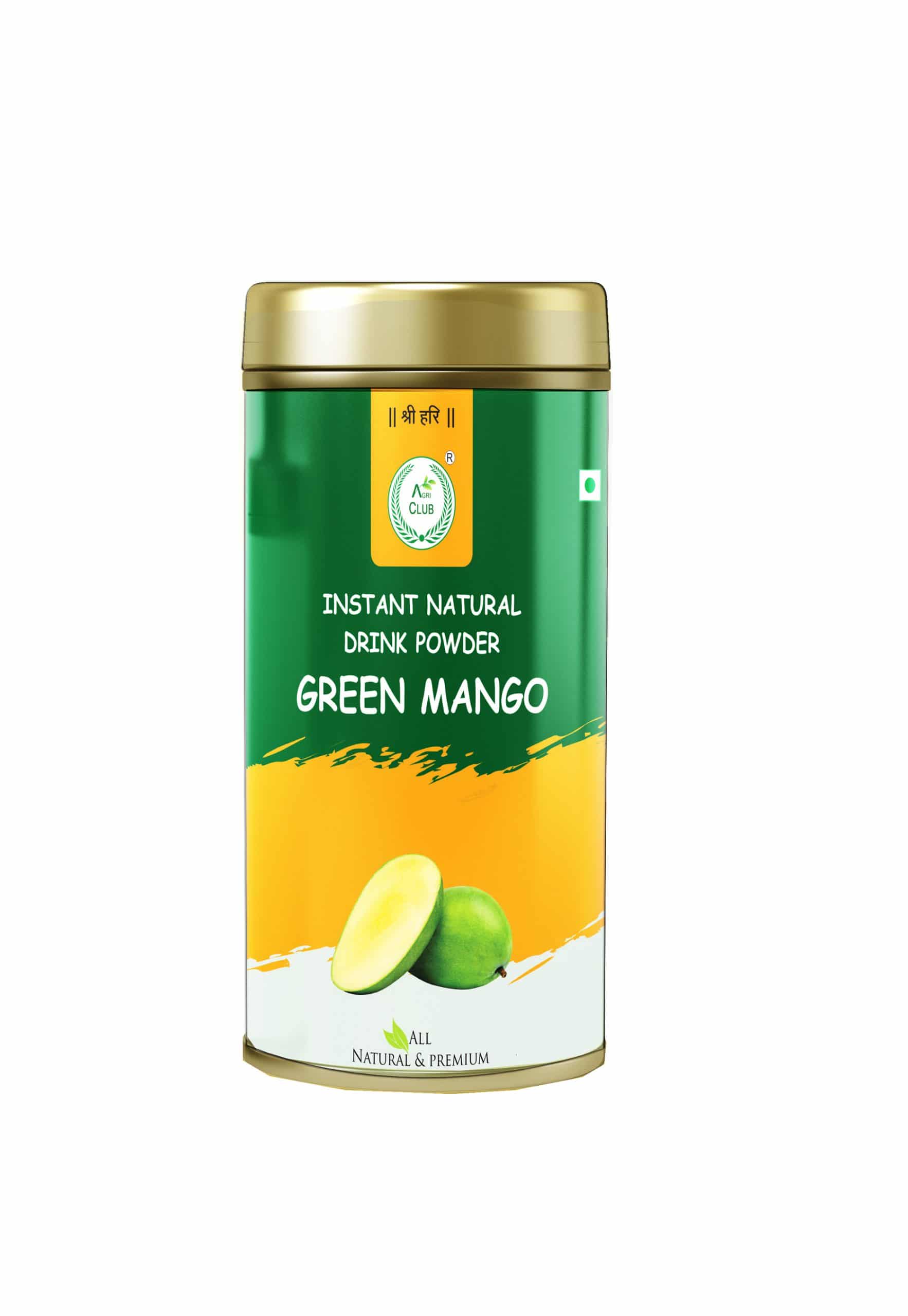 Instant Green Mango Drink Powder Premium Quality 250 GM