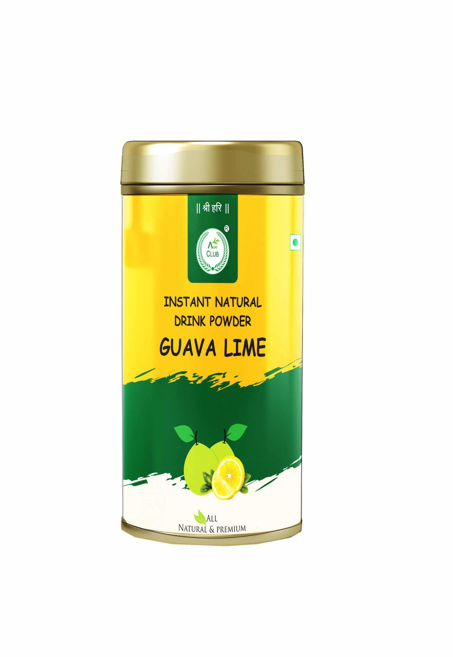 Instant Guava lime Drink Powder Premium Quality 250 GM
