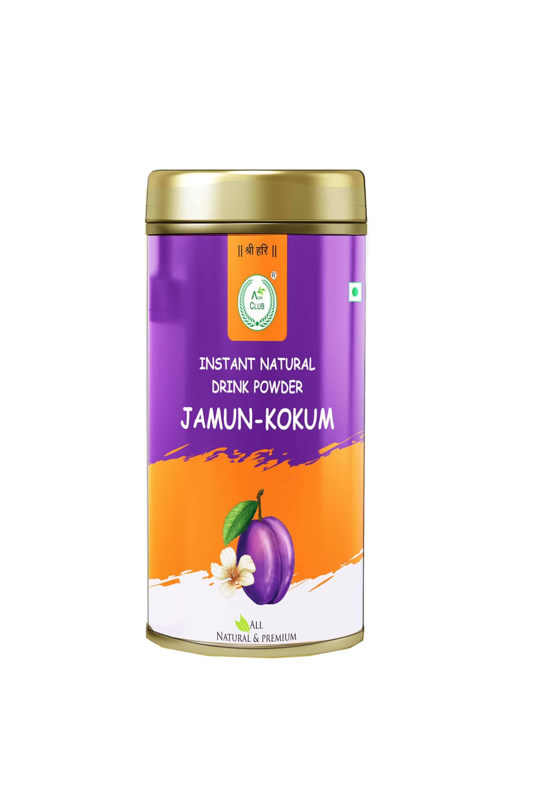 Instant Jamun Kokum Drink Powder Premium Quality 250 GM
