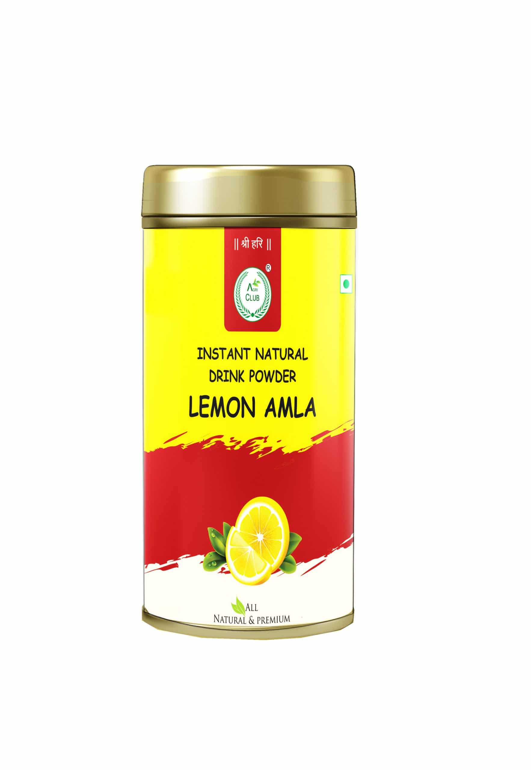 Instant Lemon Amla Drink Powder Premium Quality 250 GM