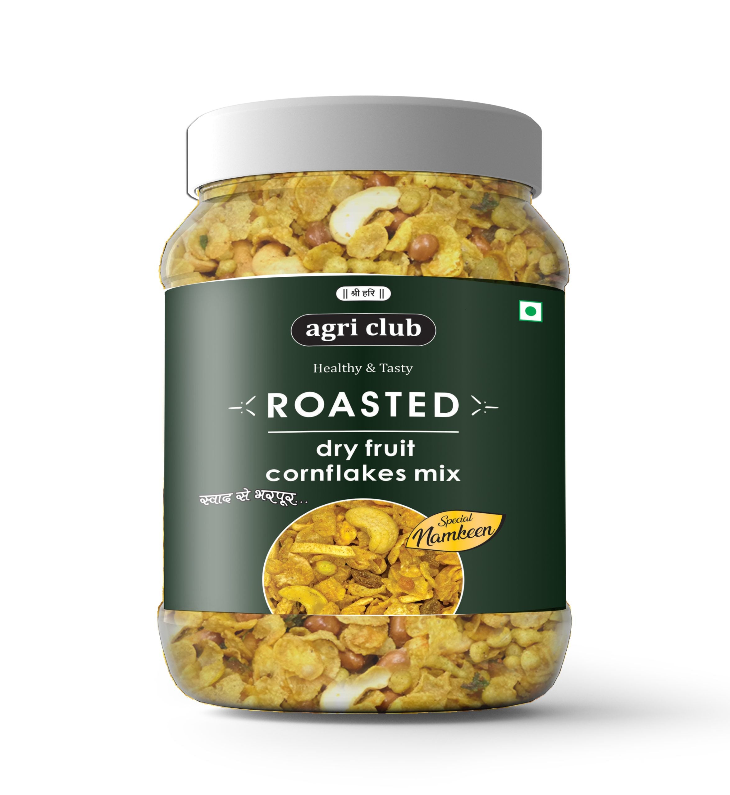 Roasted Dry Fruit Cornflakes Mix Premium Quality 350 GM