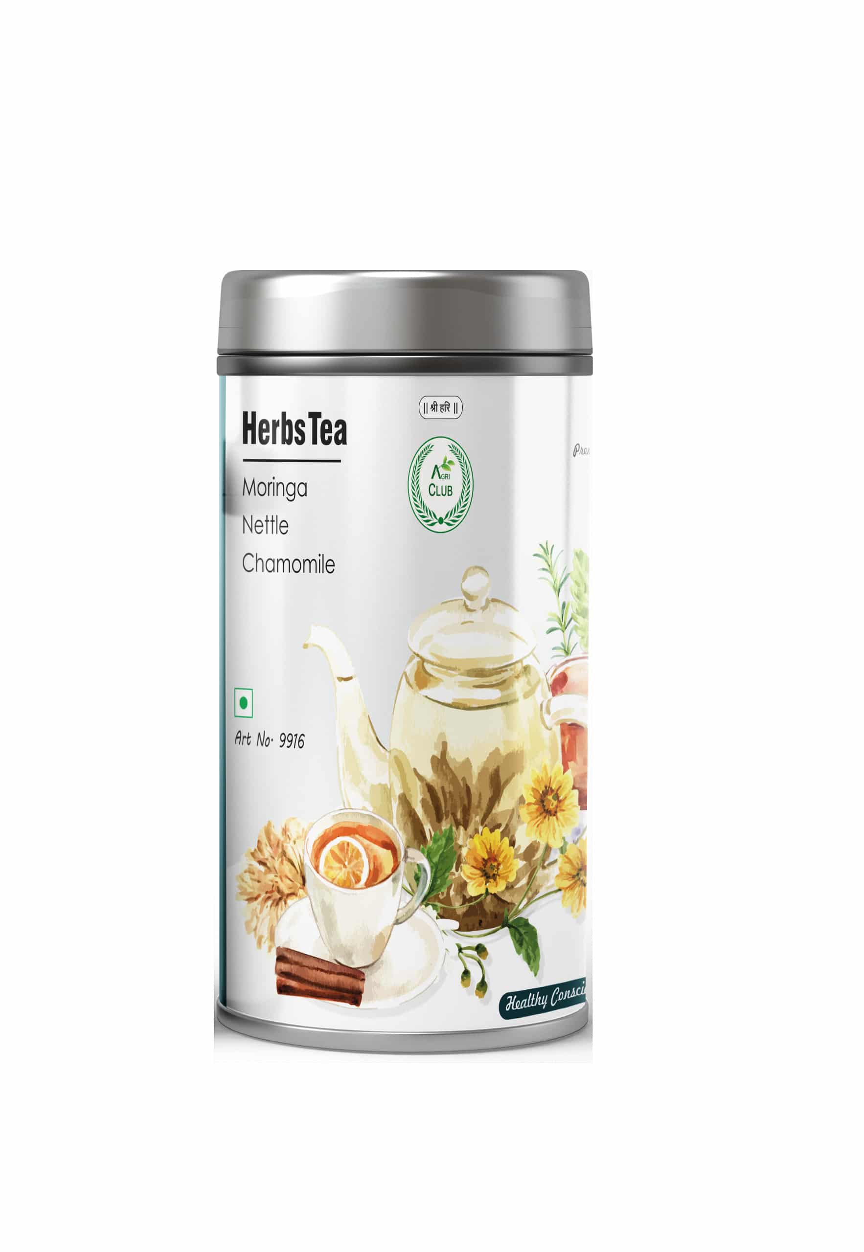 Herbs Tea Moringa + Nettle + Chamomile 50 GM