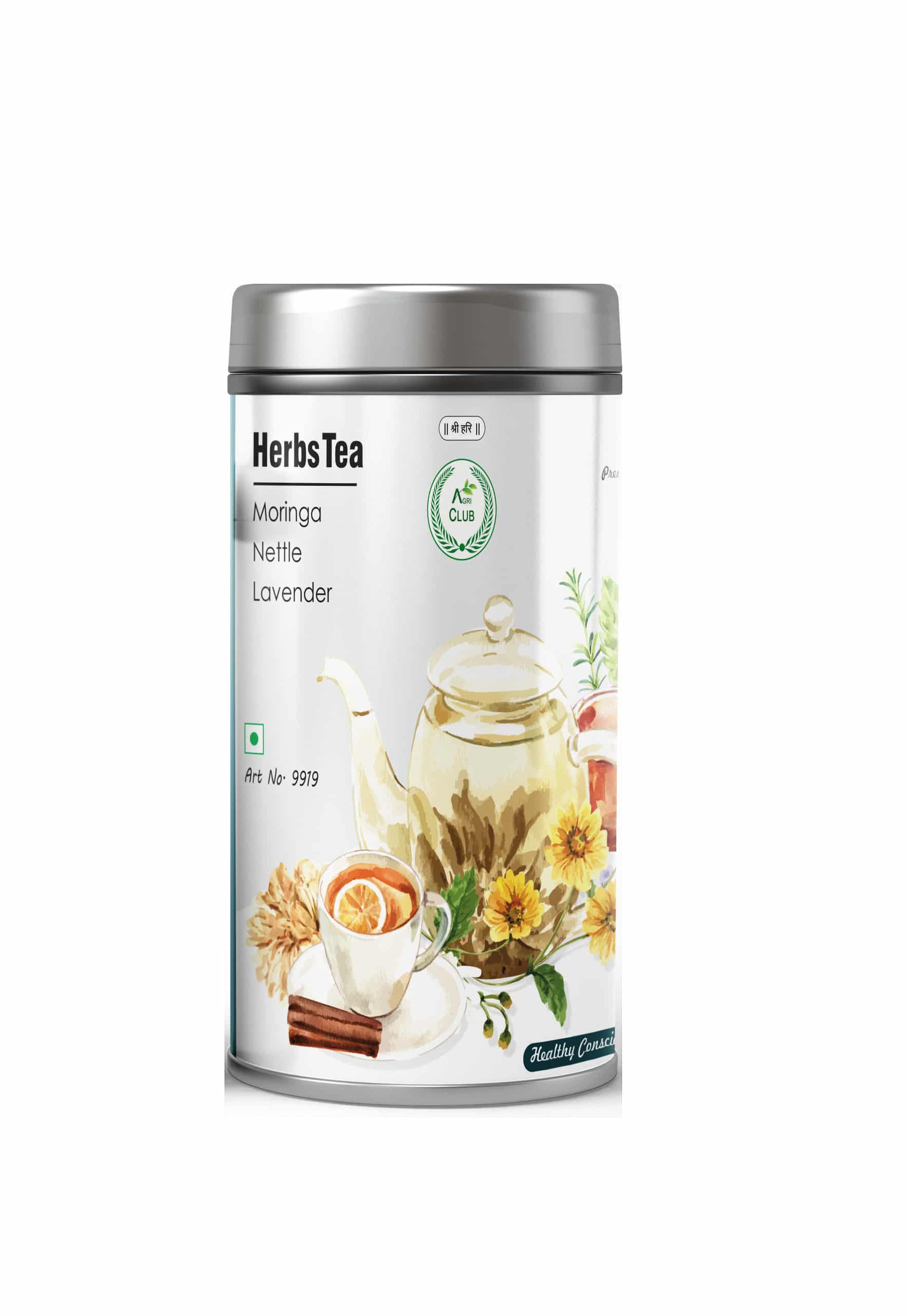 Herbs Tea Moringa + Nettle + Lavender 50 GM