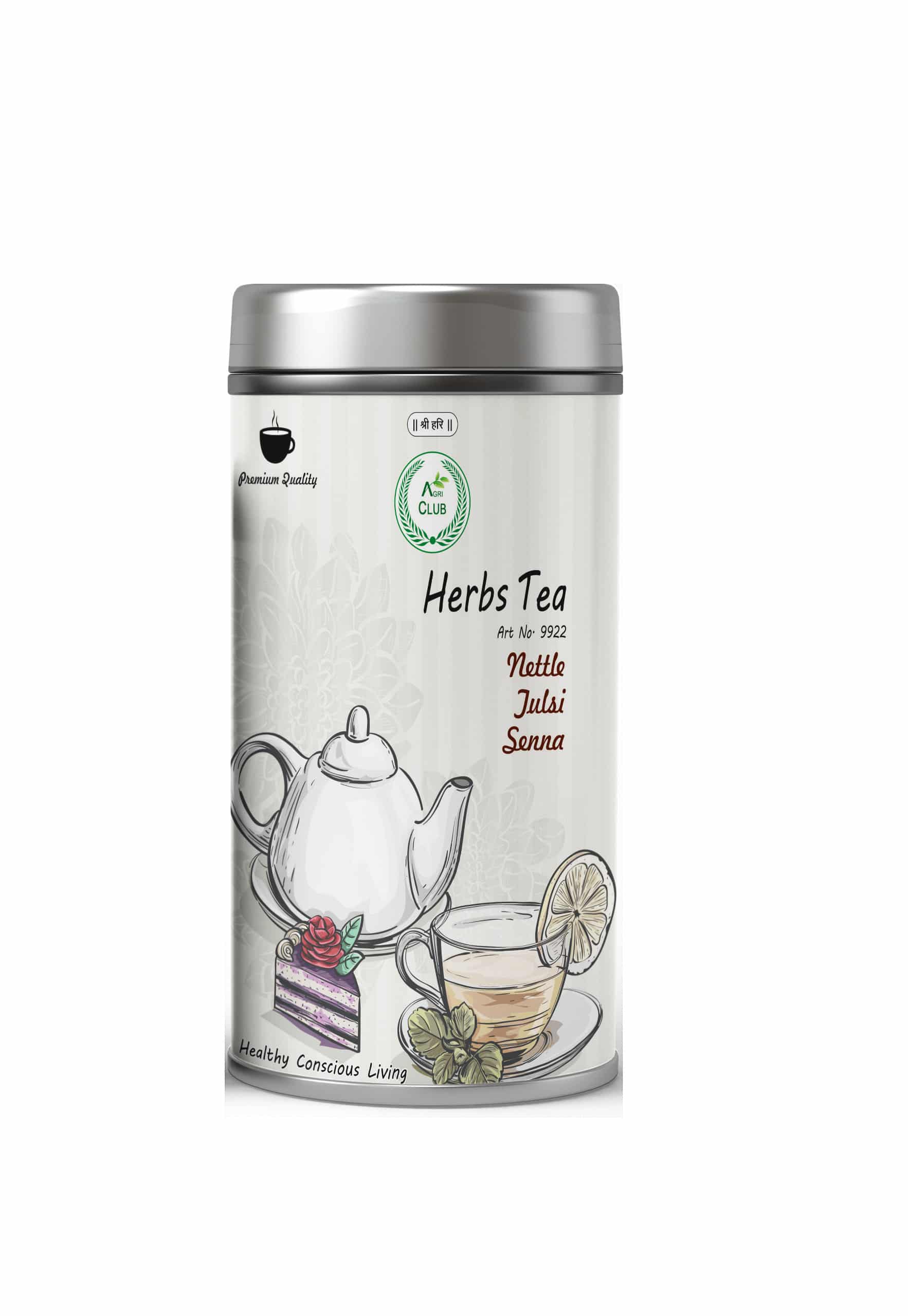 Herbs Tea Nettle +Tulsi + Bluecorn Flower 50 GM