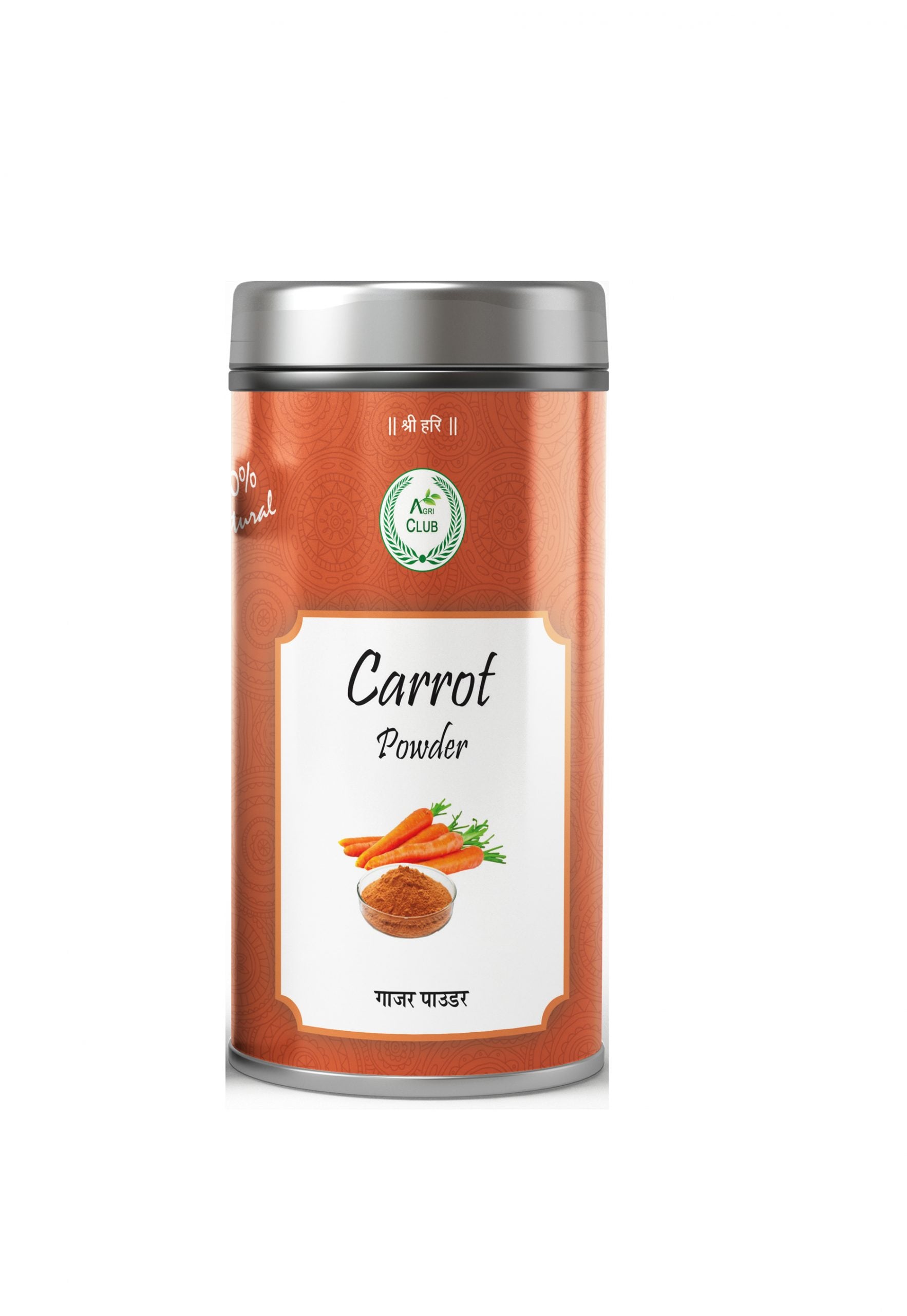 Carrot Powder 100% Natural