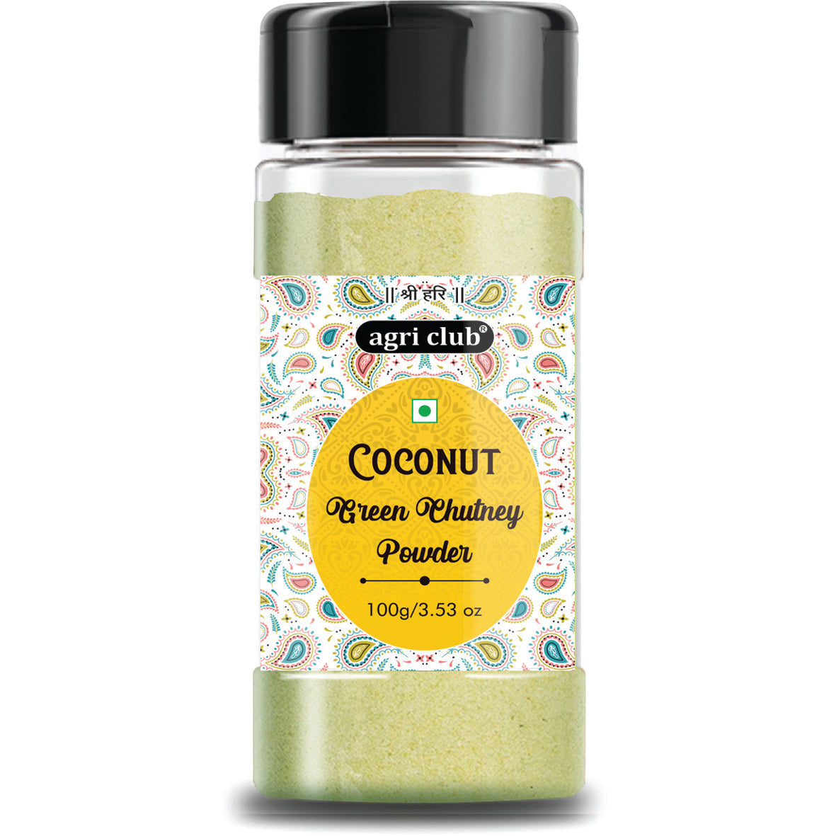 Coconut Green Chutney Powder 100% Natural