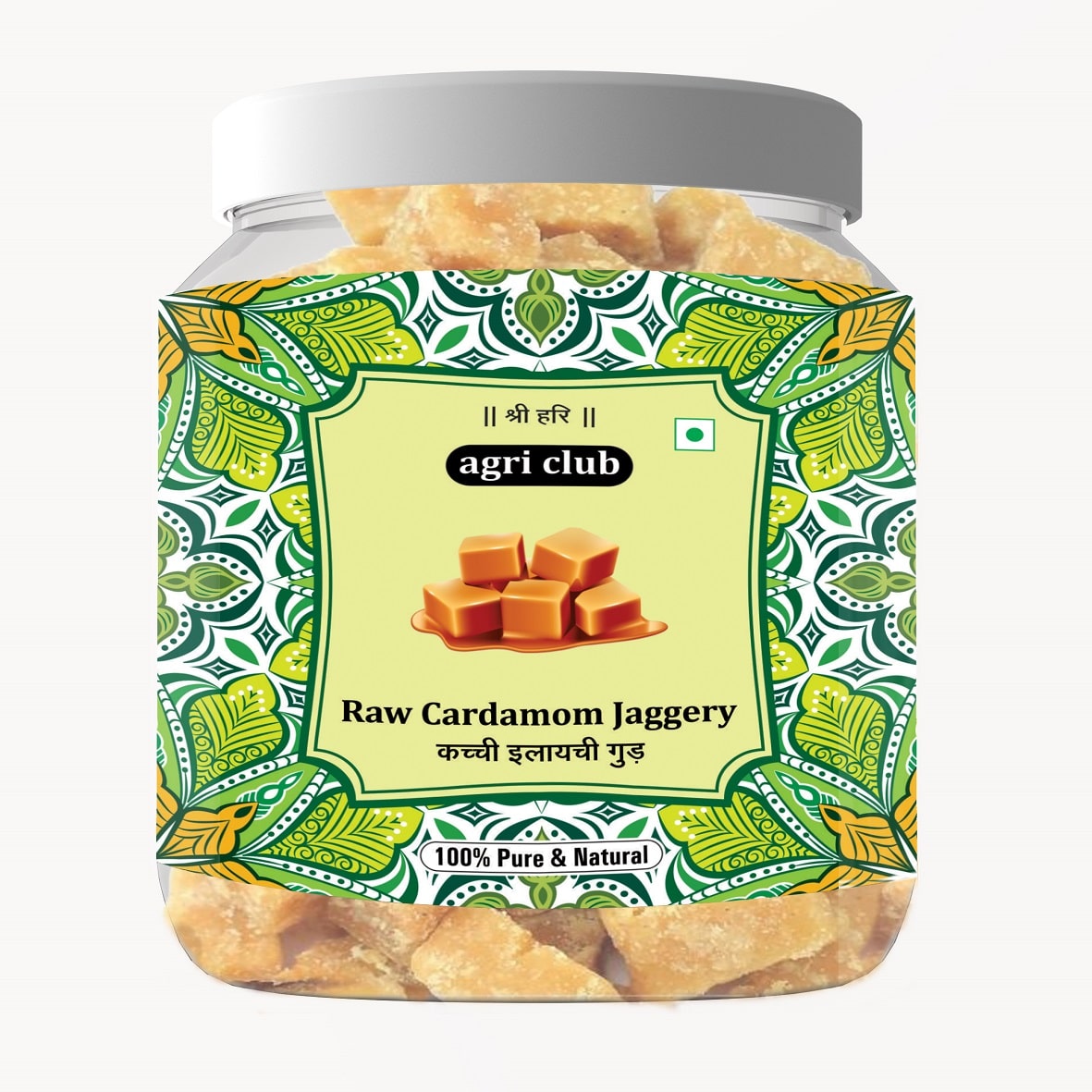 Cardamom Jaggery 100% Natural