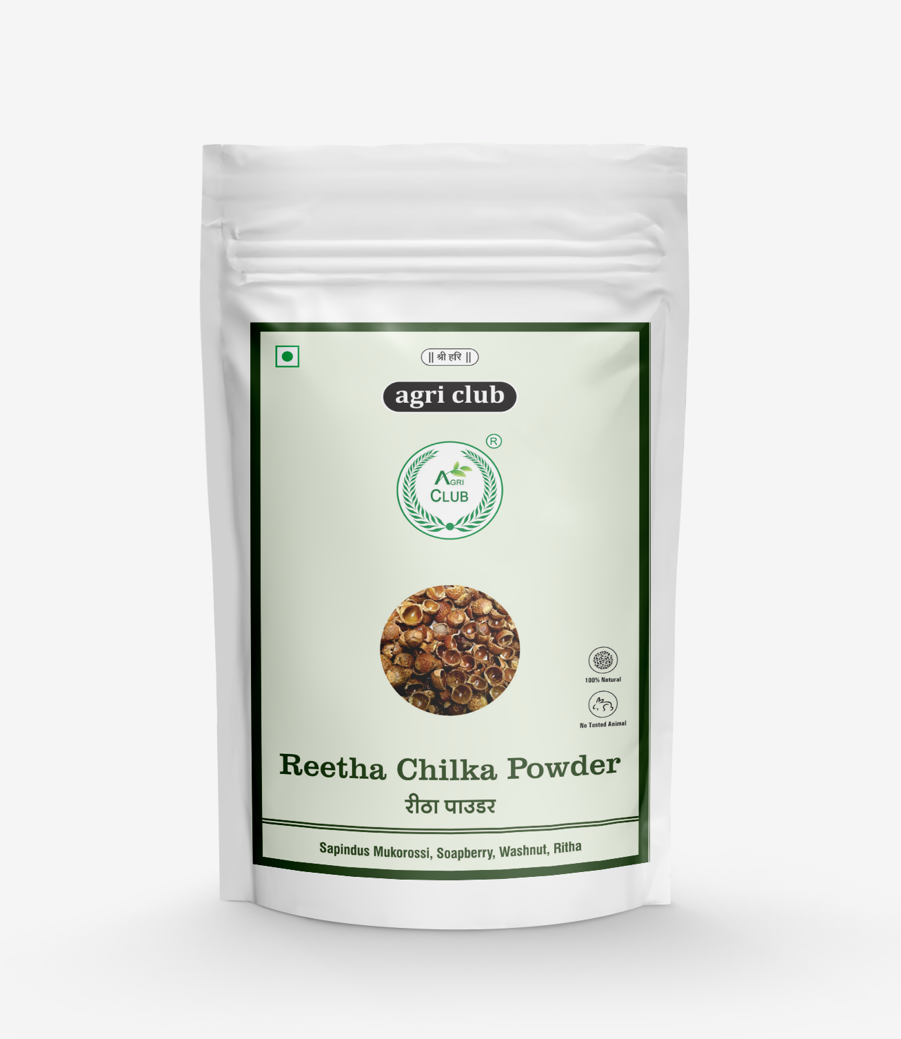 Reetha Chilka Powder Premium Quality 400 GM
