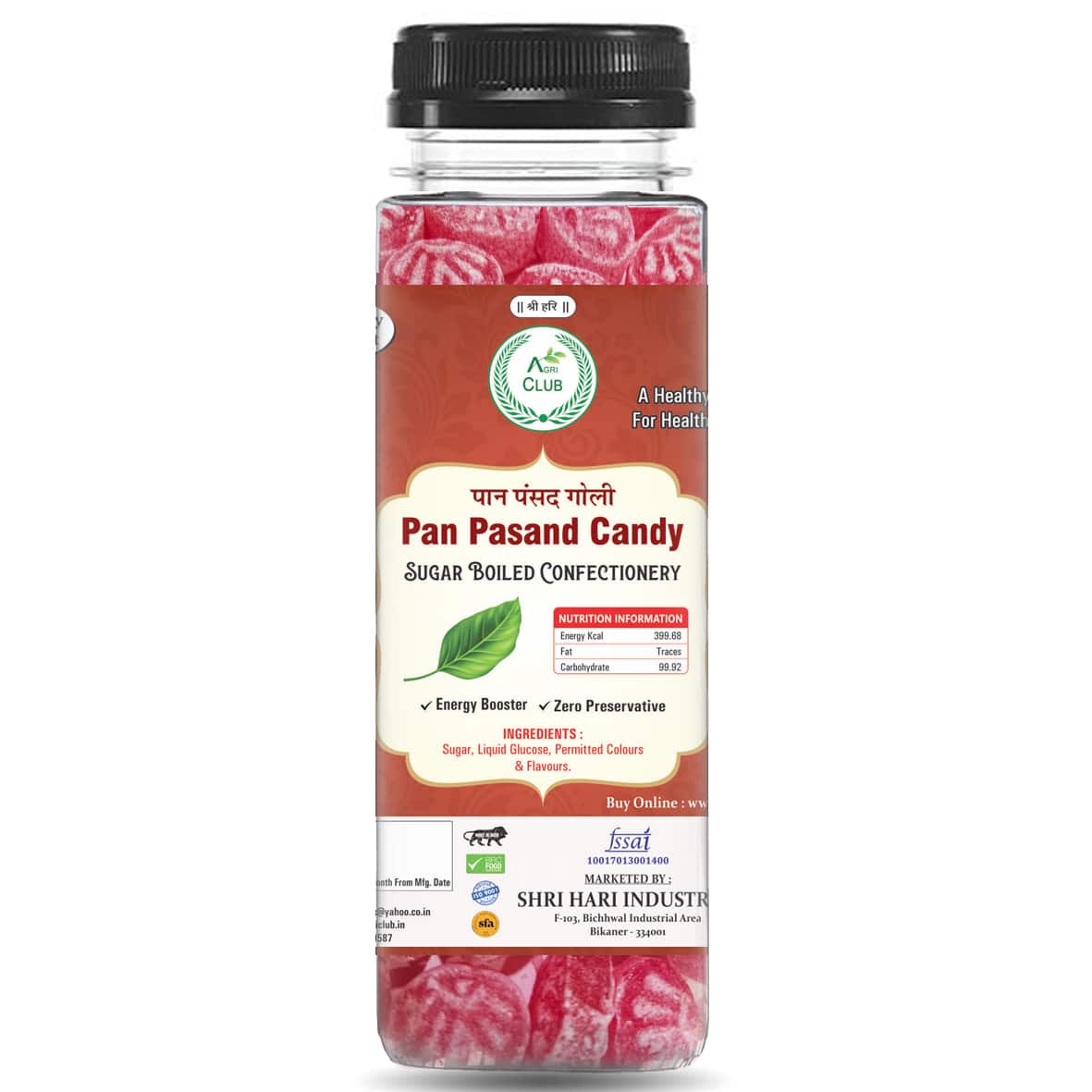 Pan Pasand Candy (Pan Flavored) 120 Gm (Pack Of 2)