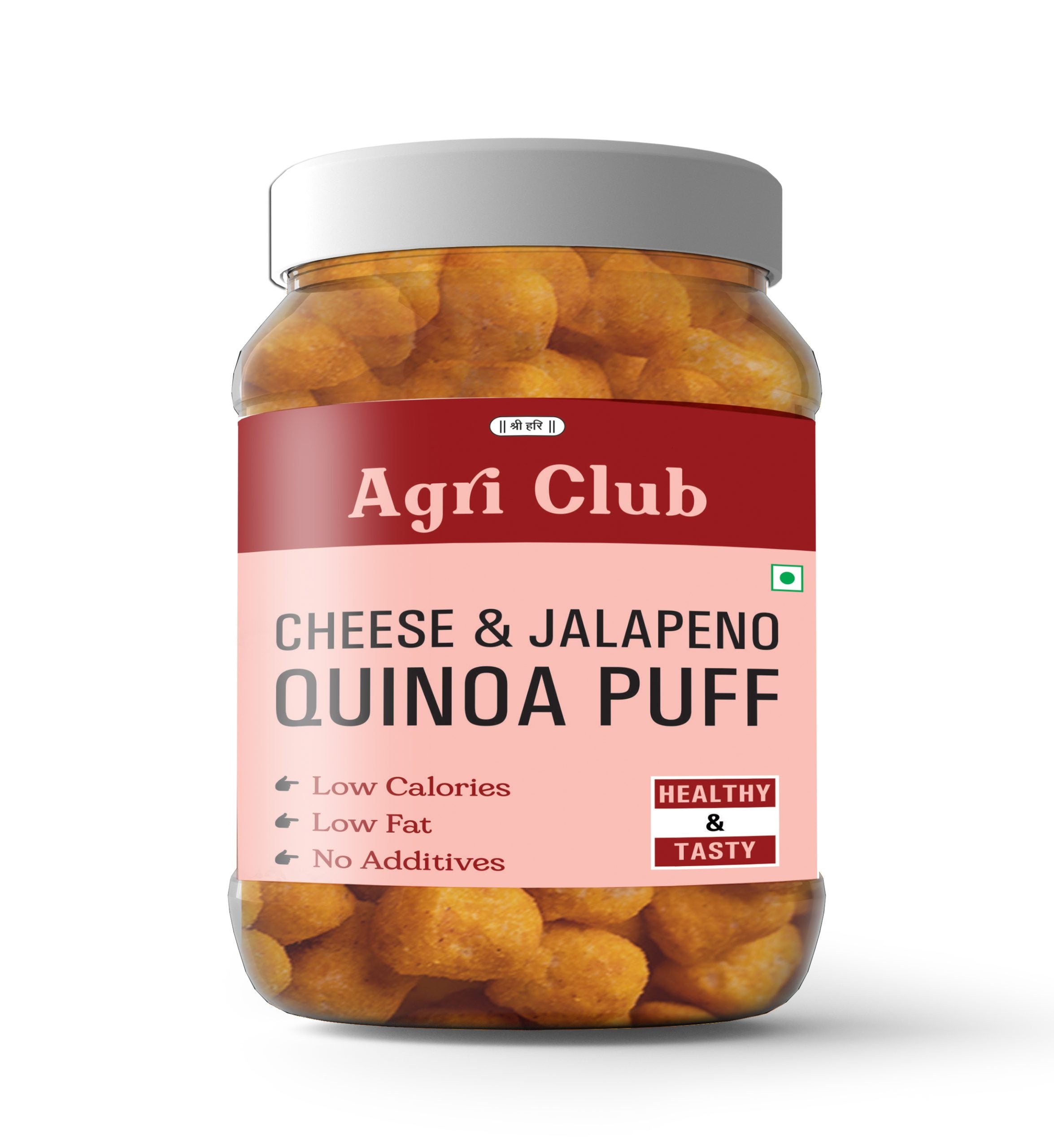 Cheese & Jalapeno Quinoa Puff Premium Quality 150 GM (Pack Of 2)