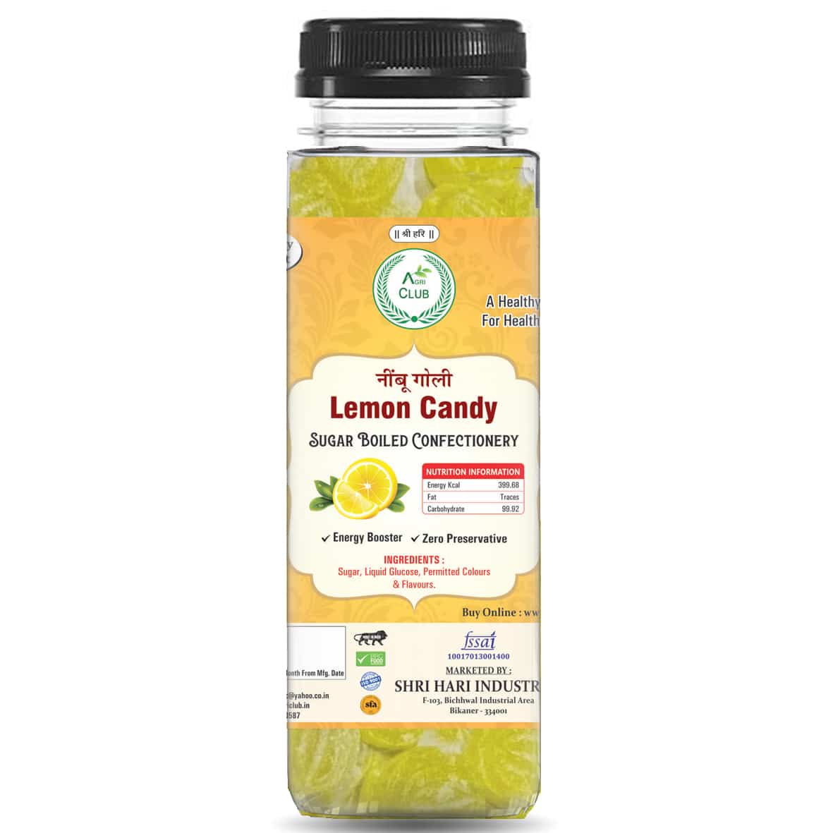Lemon Candy 120 Gm (Pack Of 2)