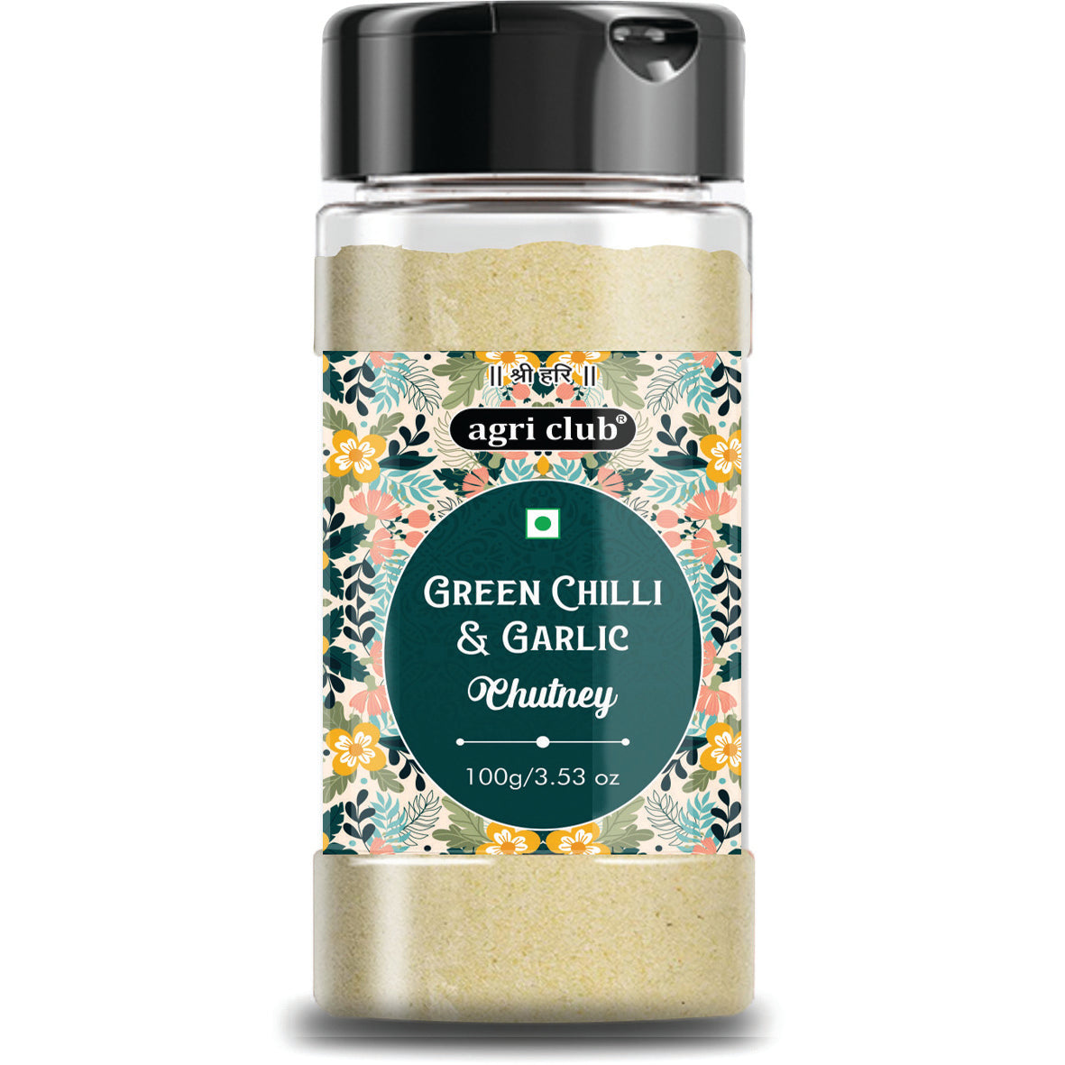 Green Chilli & Garlic Chutney 100% Natural