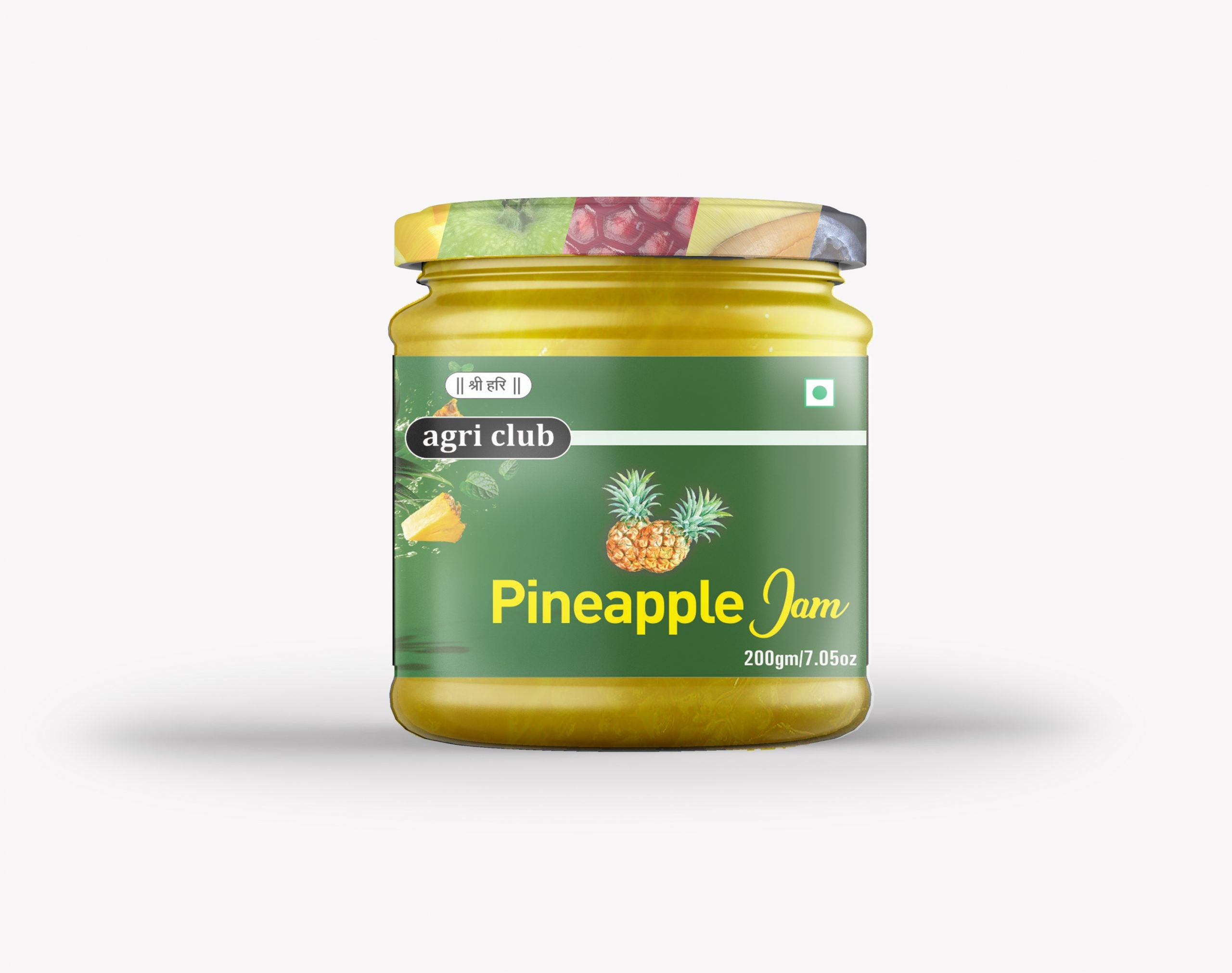 Pineapple Jam Premium Quality 200 GM Pack Of 2