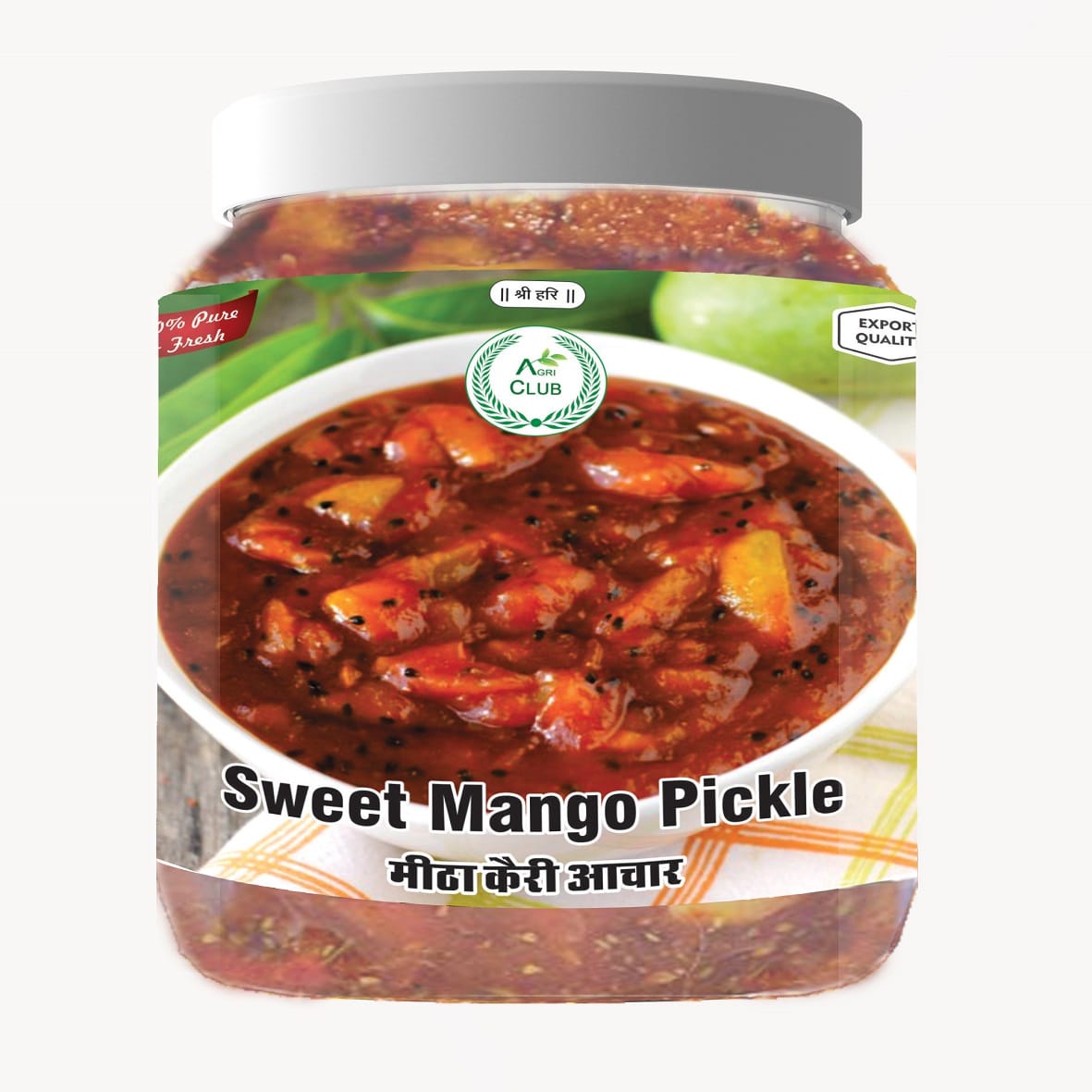 Sweet Mango Pickle (Methi Keri Achar) Premium Quality 750 GM