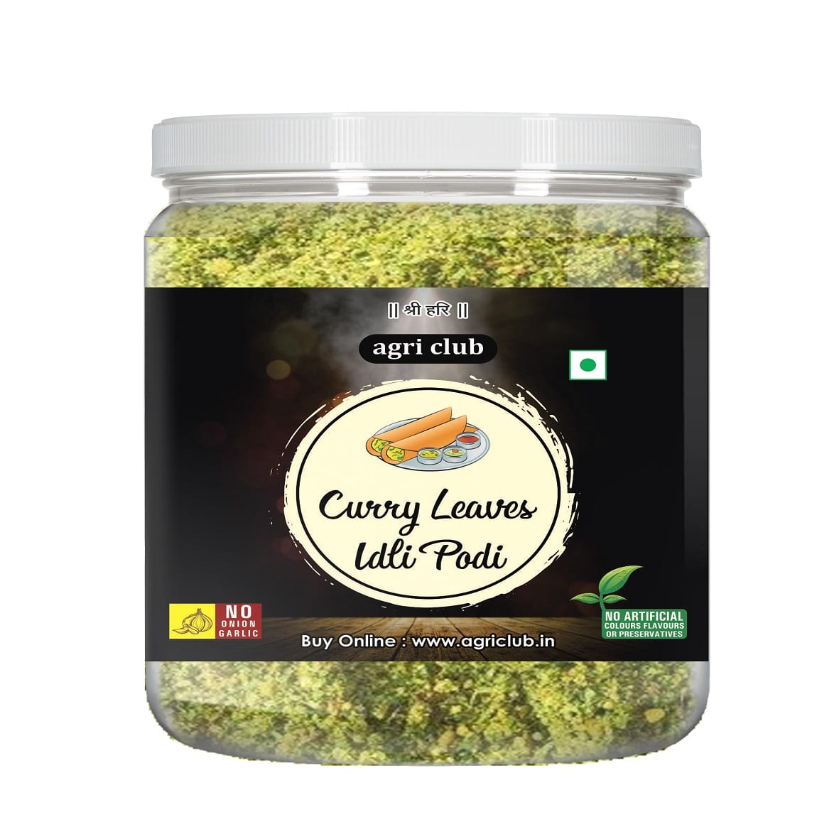 Curry Leaves Idli Podi 100% Natural 200 Gm