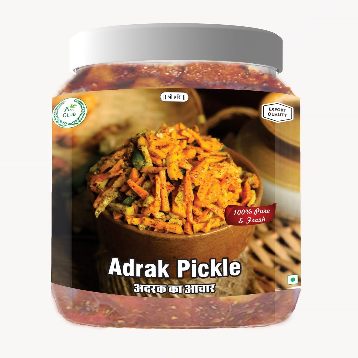 Ginger Pickle (Adrak KA Achar) Premium Quality 750 GM