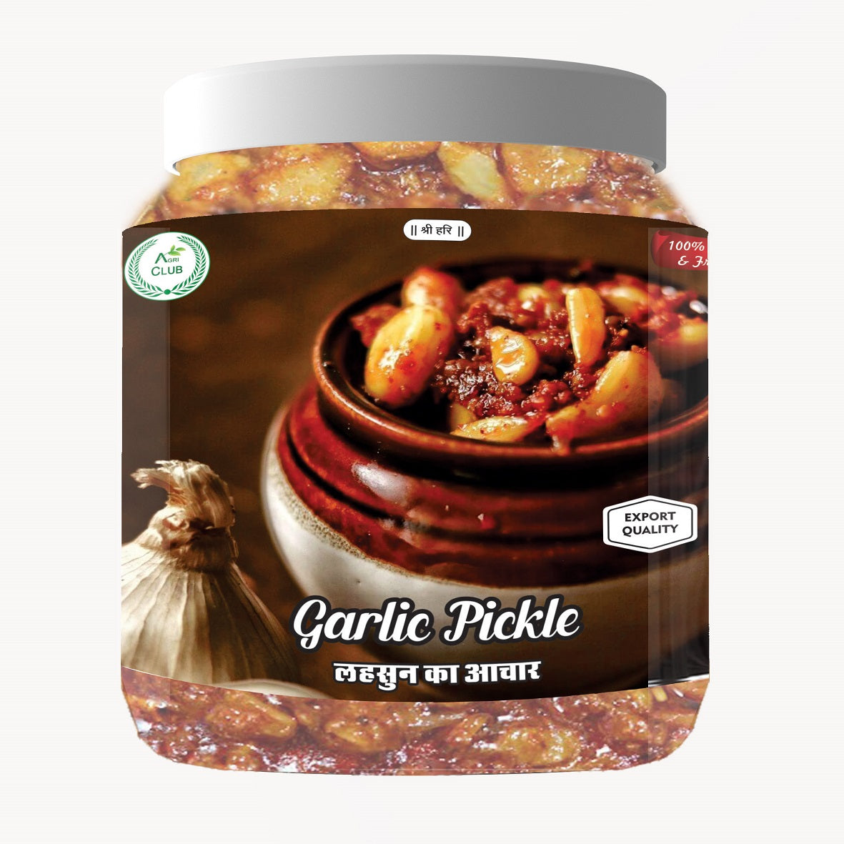 Garlic Pickle (Lahsun Ka Achar) Premium Quality 750 GM