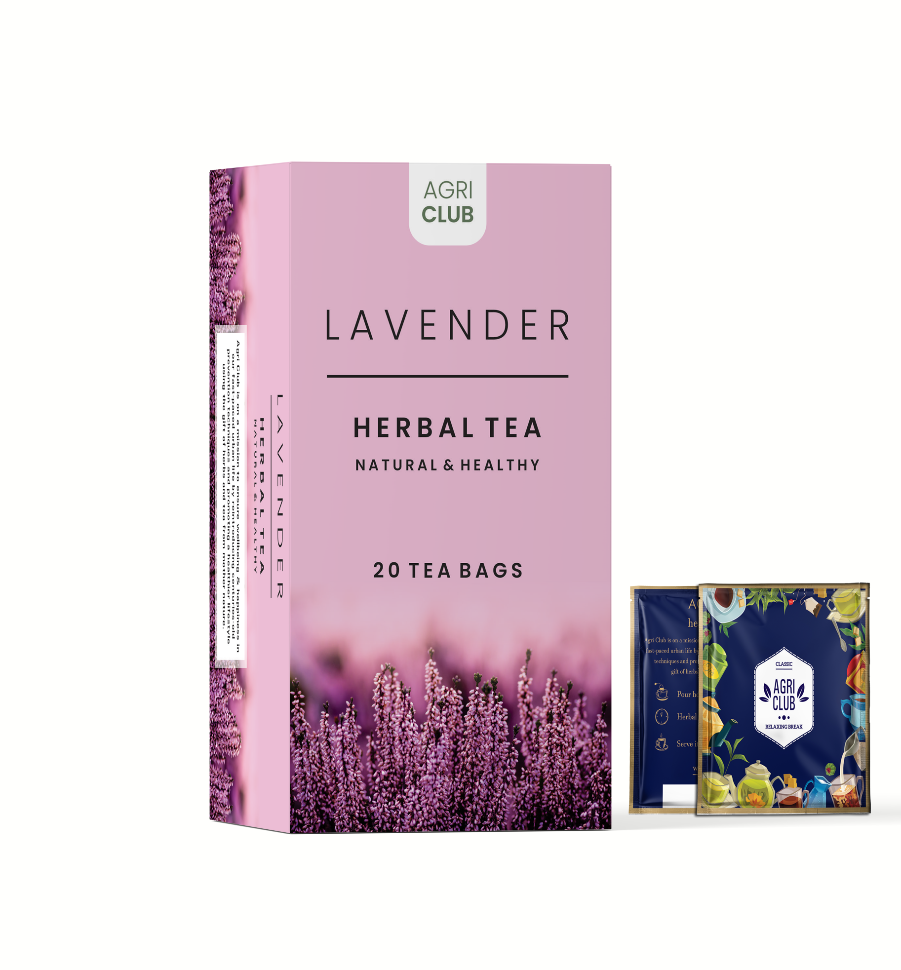 Lavender Tea Herbal Infusion Tea Premium Quality 20 Sachets