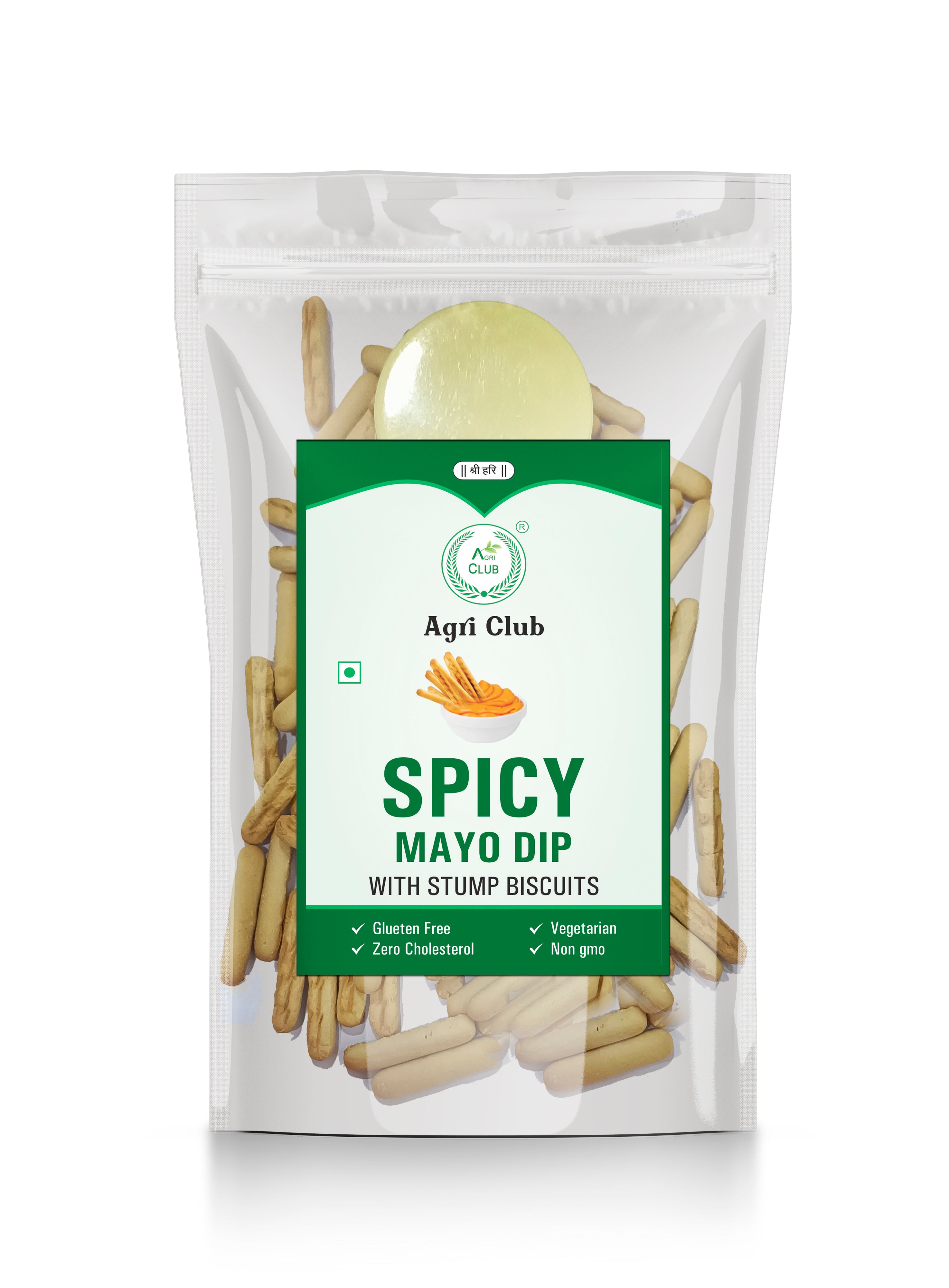 Spicy Mayo Dip With Stump Biscuits 100gm (Pack of 2)