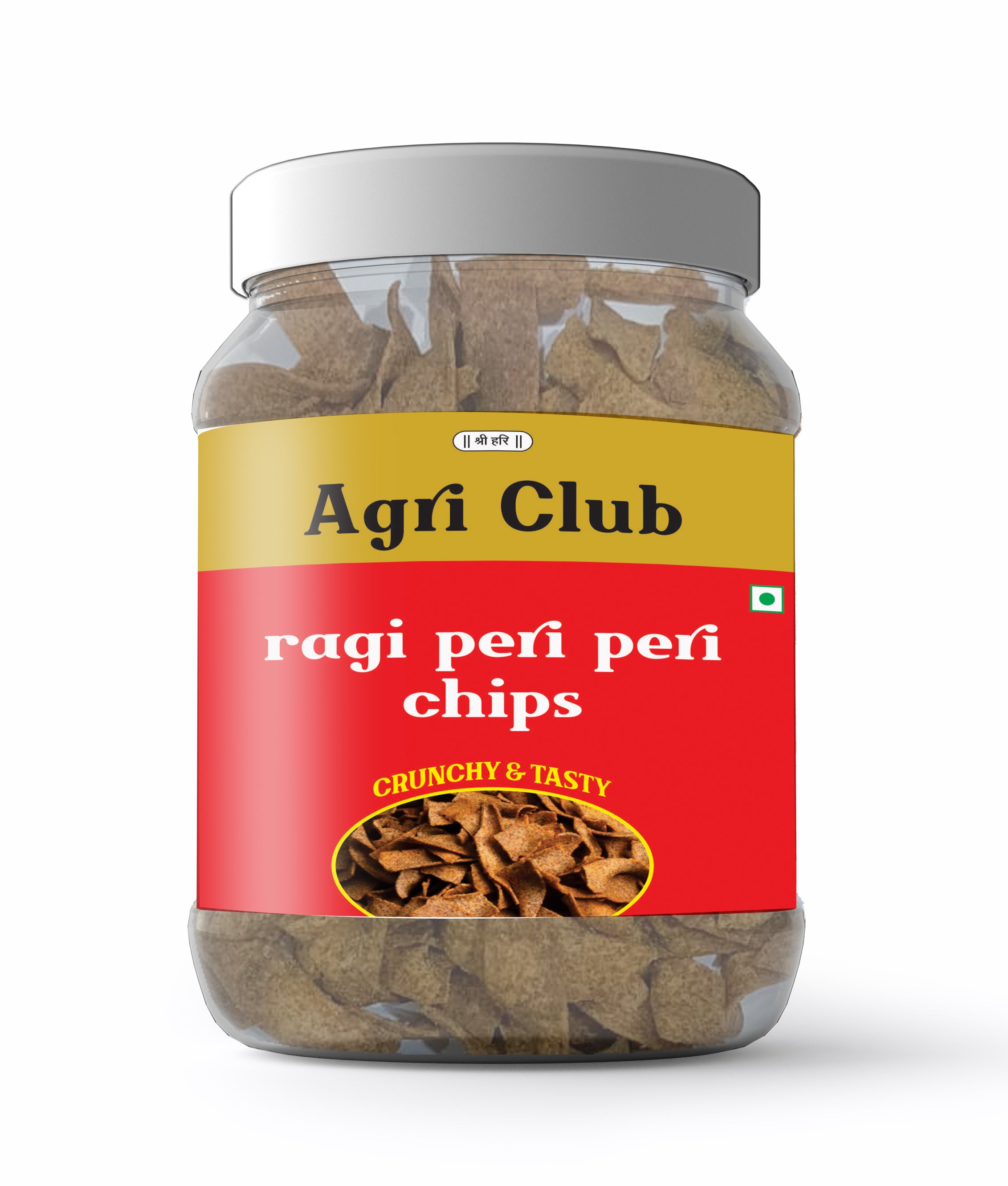 Ragi Peri Peri Chips Premium Quality 200 GM (Pack Of 2)