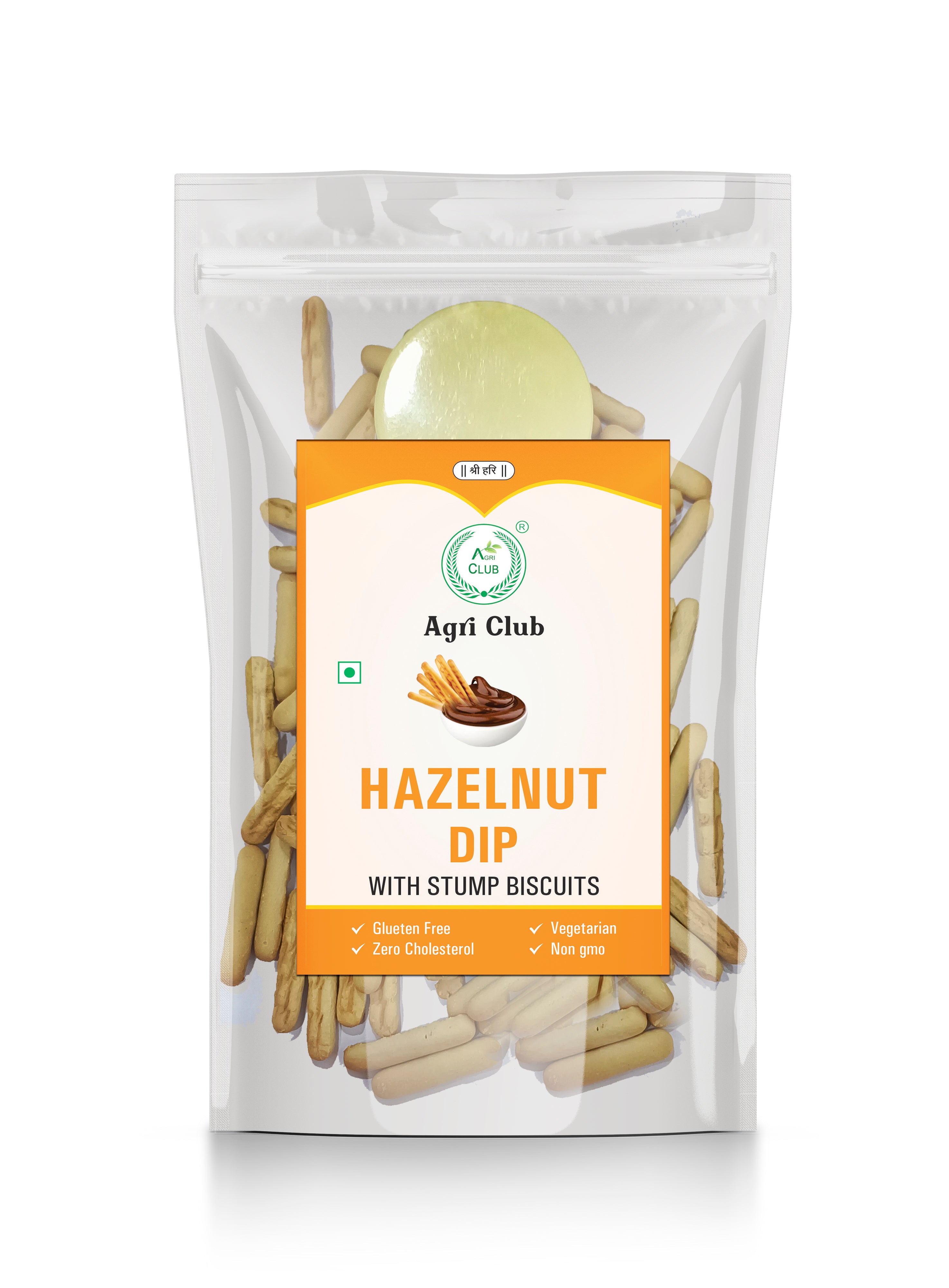 Hazelnut Dip With Stump Biscuits 100gm (Pack of 2)