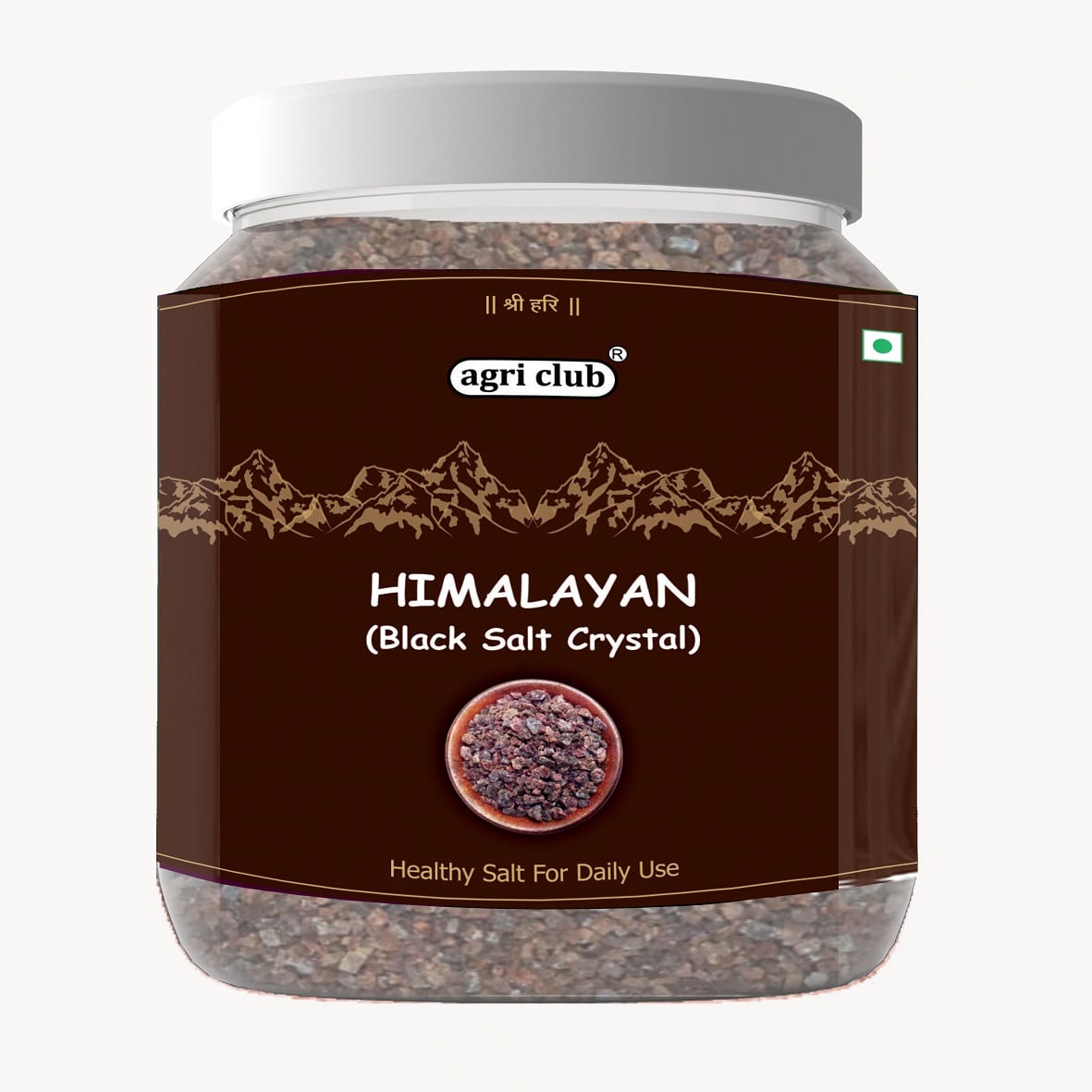Himalyan Black Salt Crystal 1Kg Premium Quality