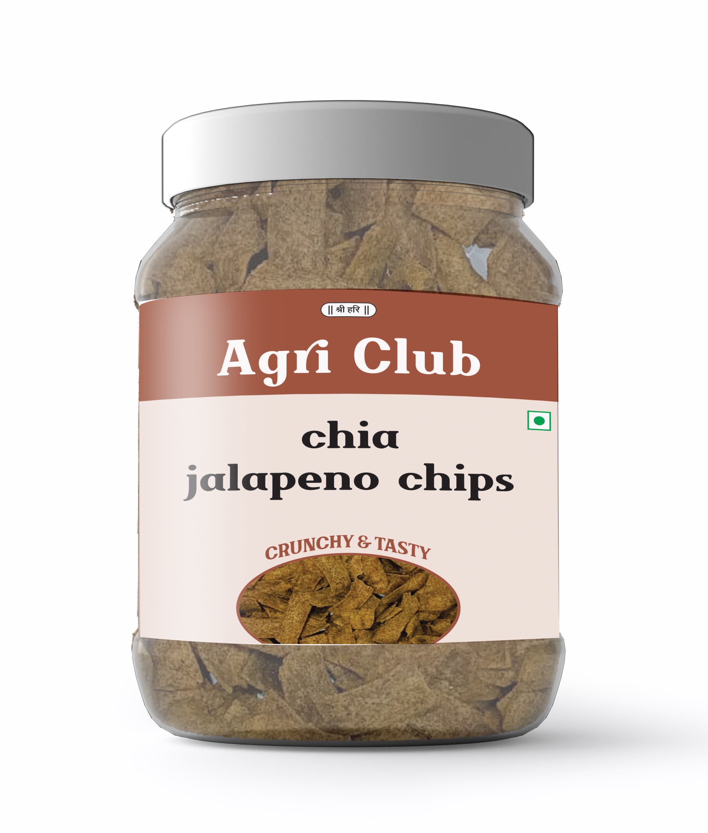 Chia Jalapeno Chips Premium Quality 200 GM
