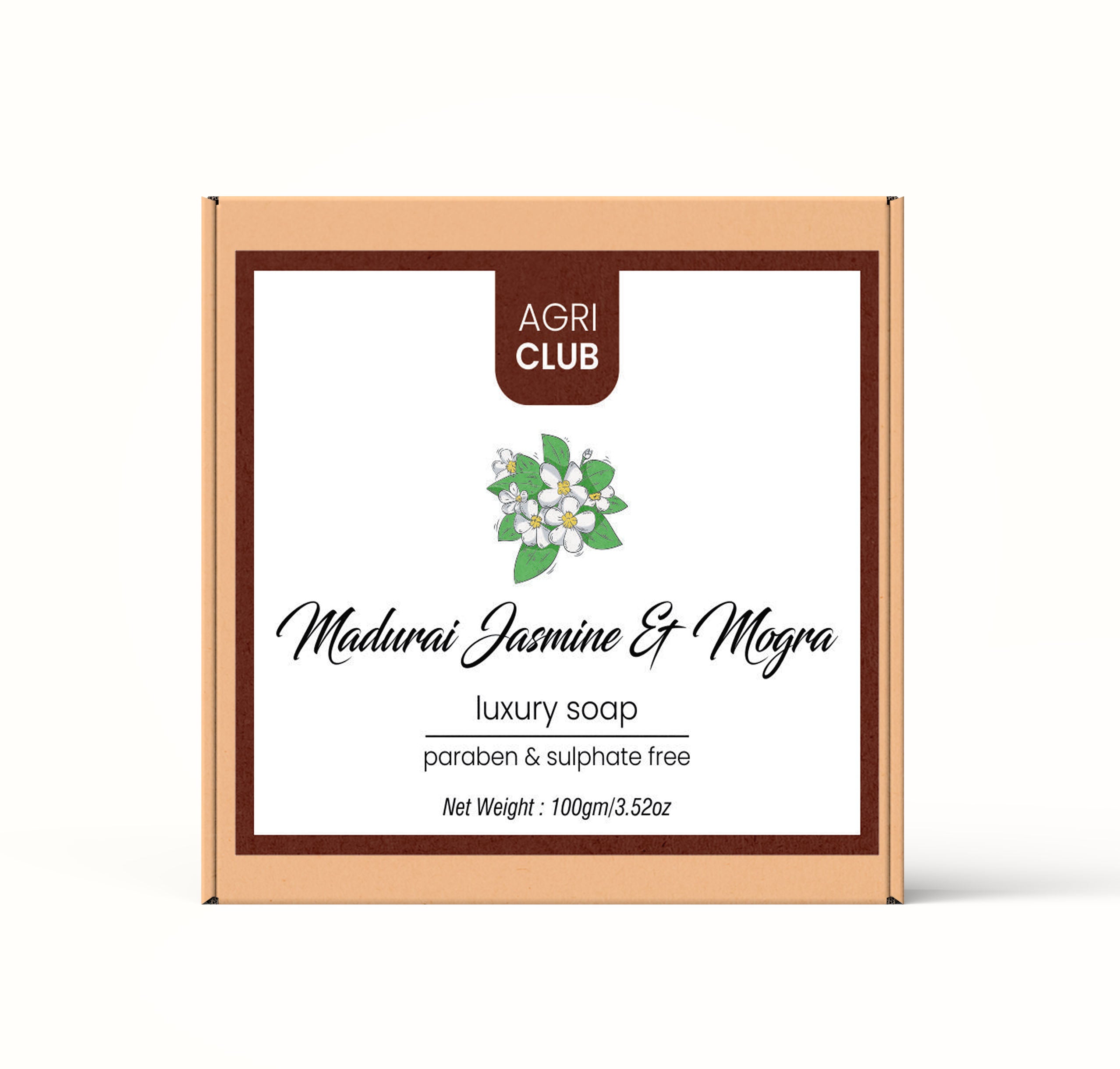 Luxury Madurai Jasmine & Mogra Soap 100gm