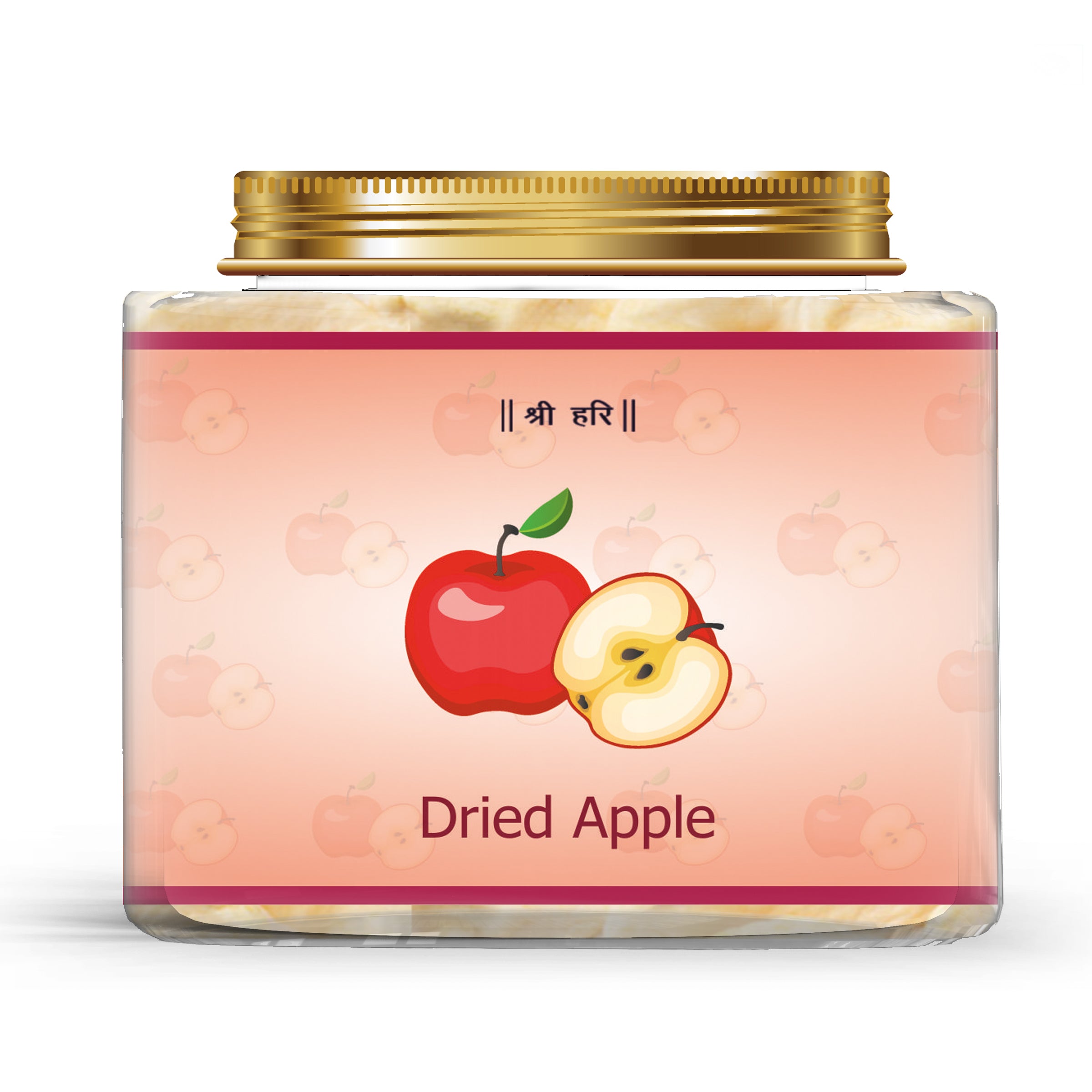 Dried Apple 100% Natural & Healthy 250Gm