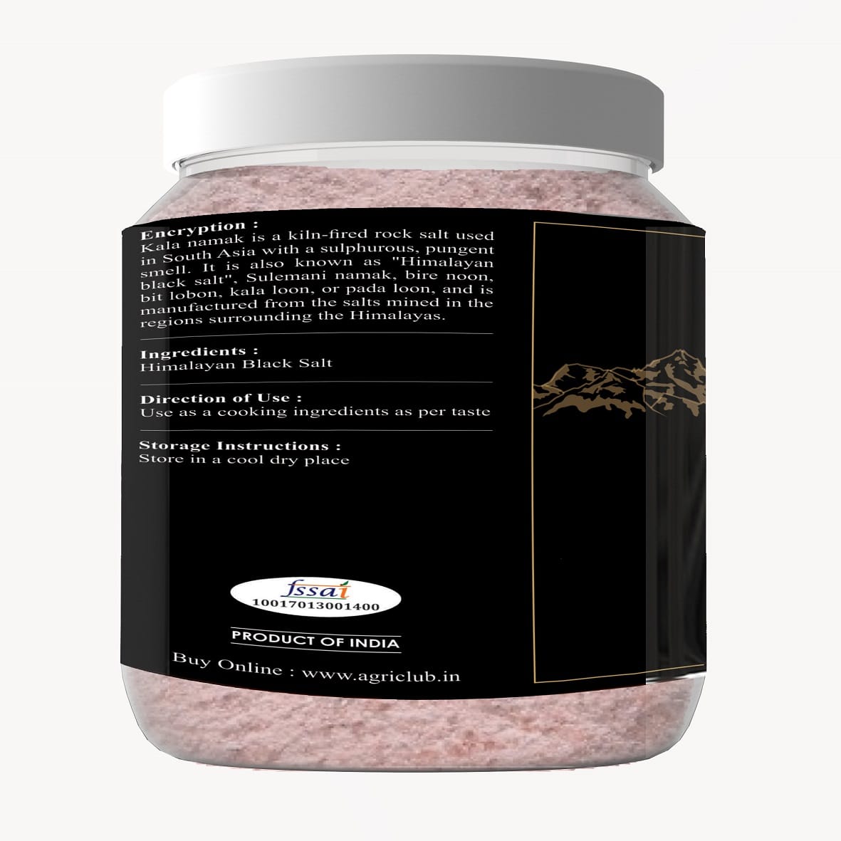 Himalyan Black Salt 1Kg Premium Quality