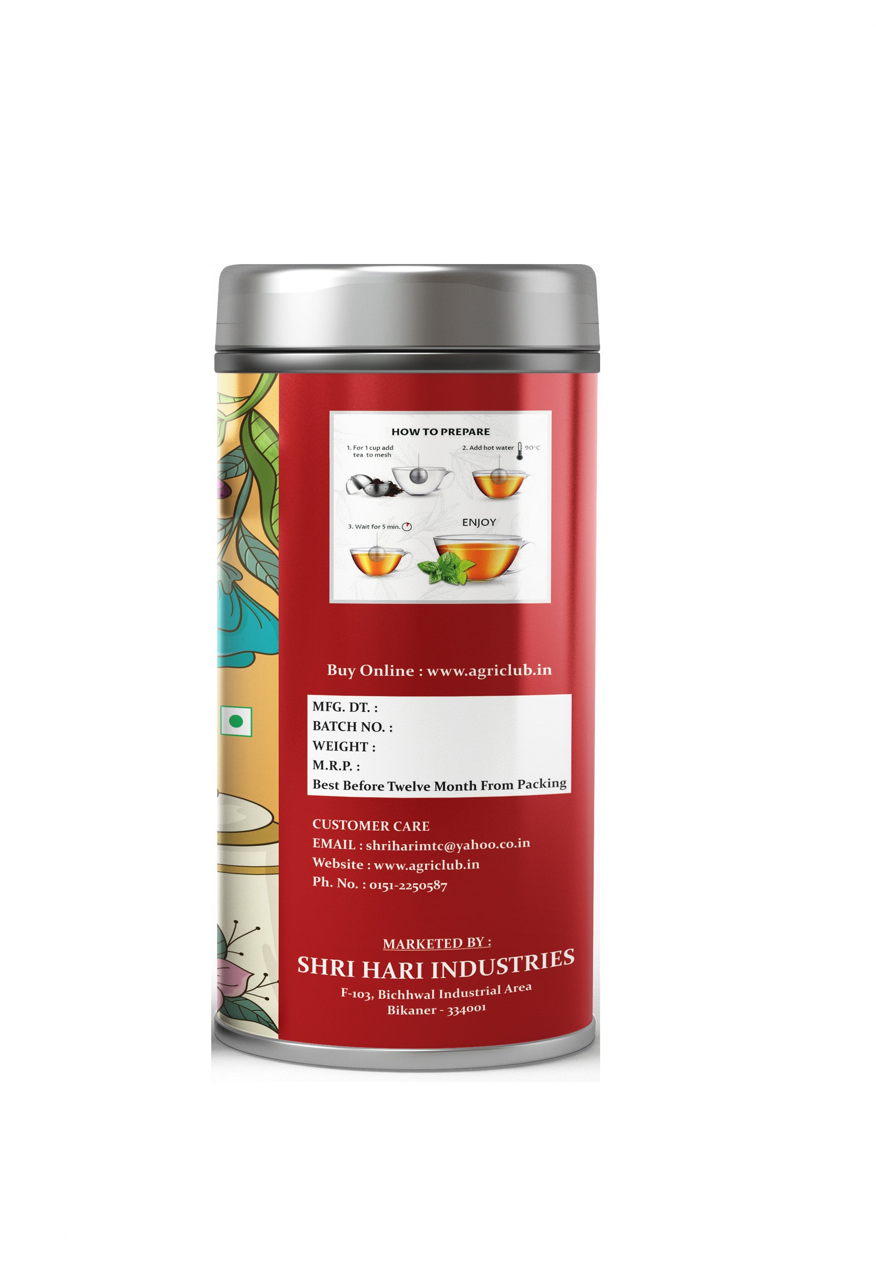 Rose Herbal Infusion Tea Premium Quality 100 GM