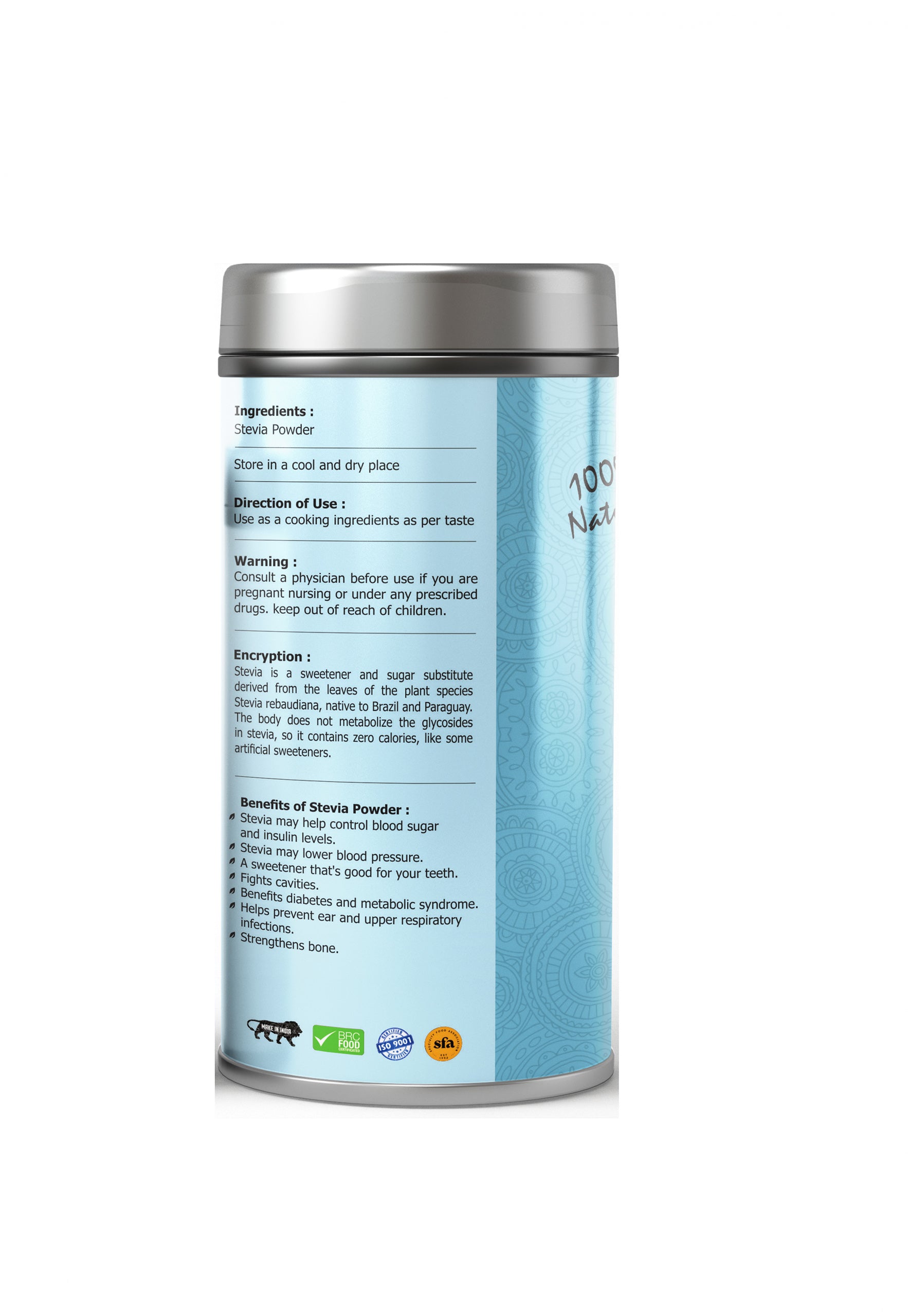 Stevia Leaves Powder Premium Quality 200GM