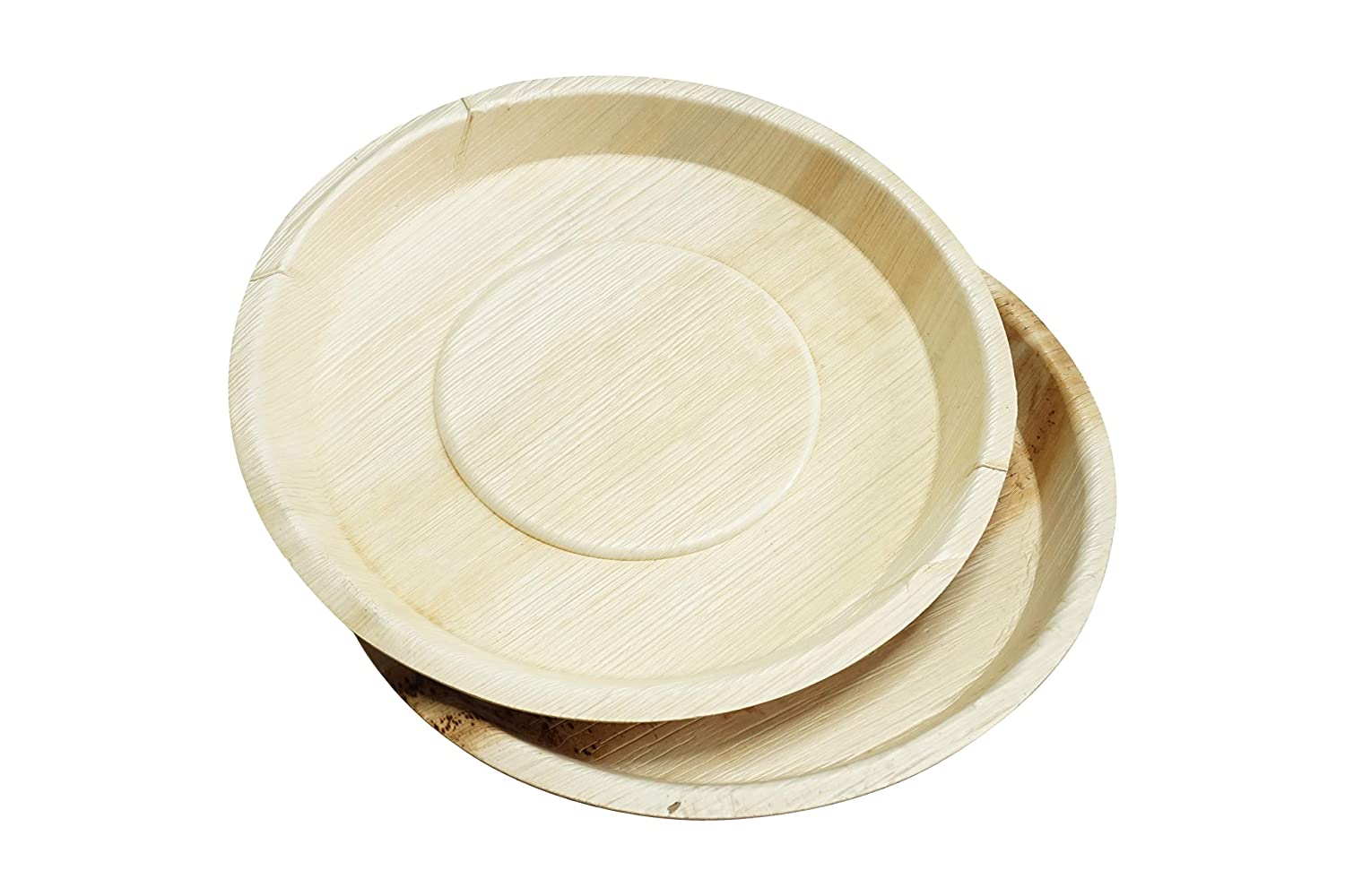 Areca Leaves Round Disposal Plates 10 inch ( Pack of 25)
